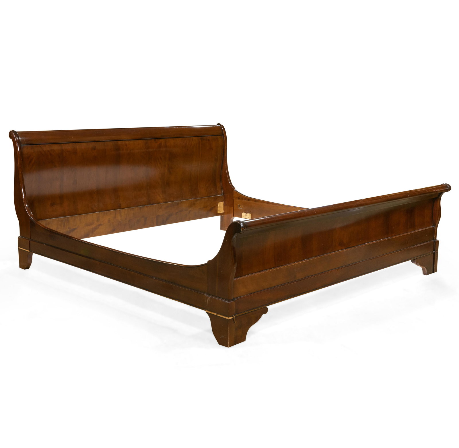 La Grange - King Size Mahogany Sleigh Bed (1 of 4)