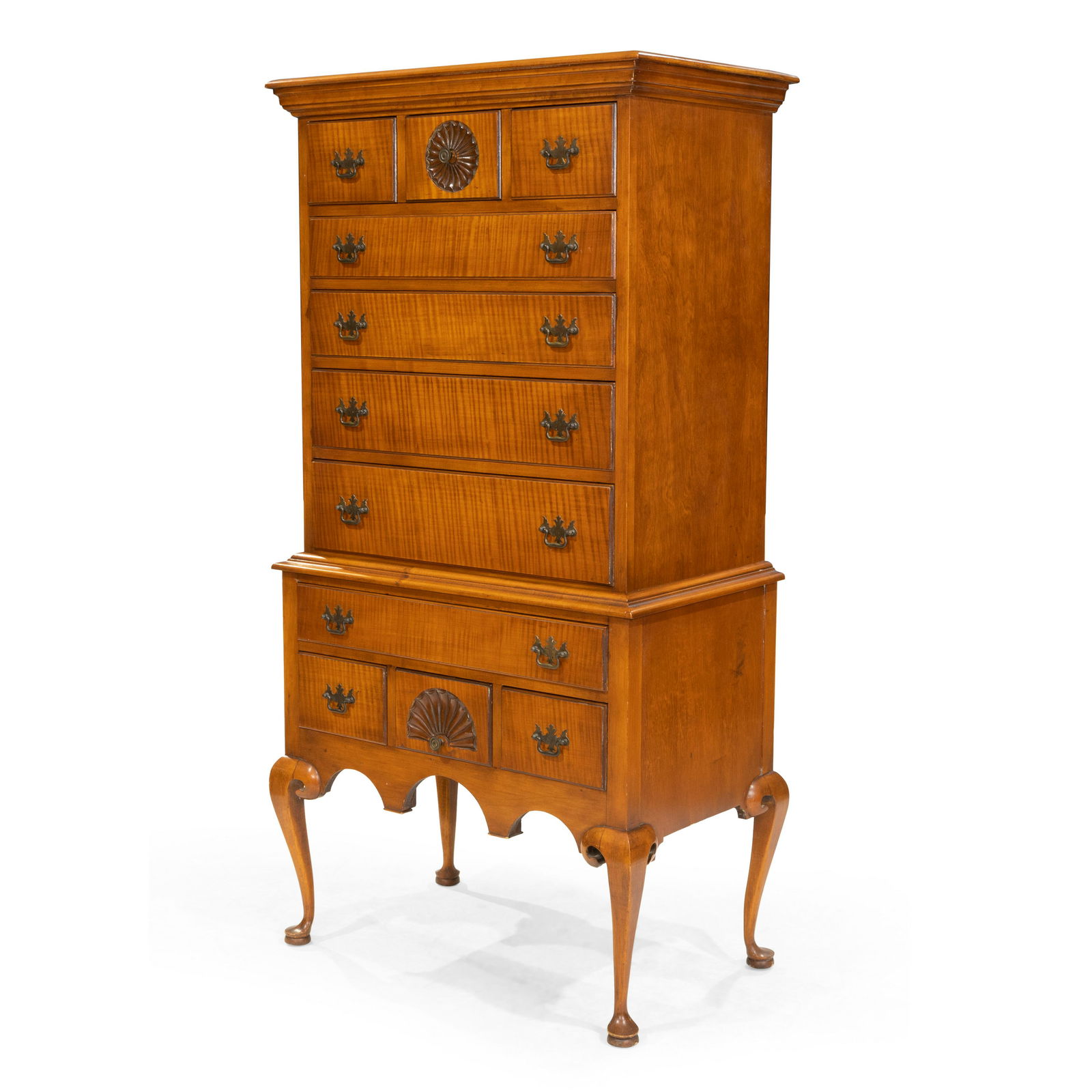 Charak - Tiger Maple Highboy (1 of 5)