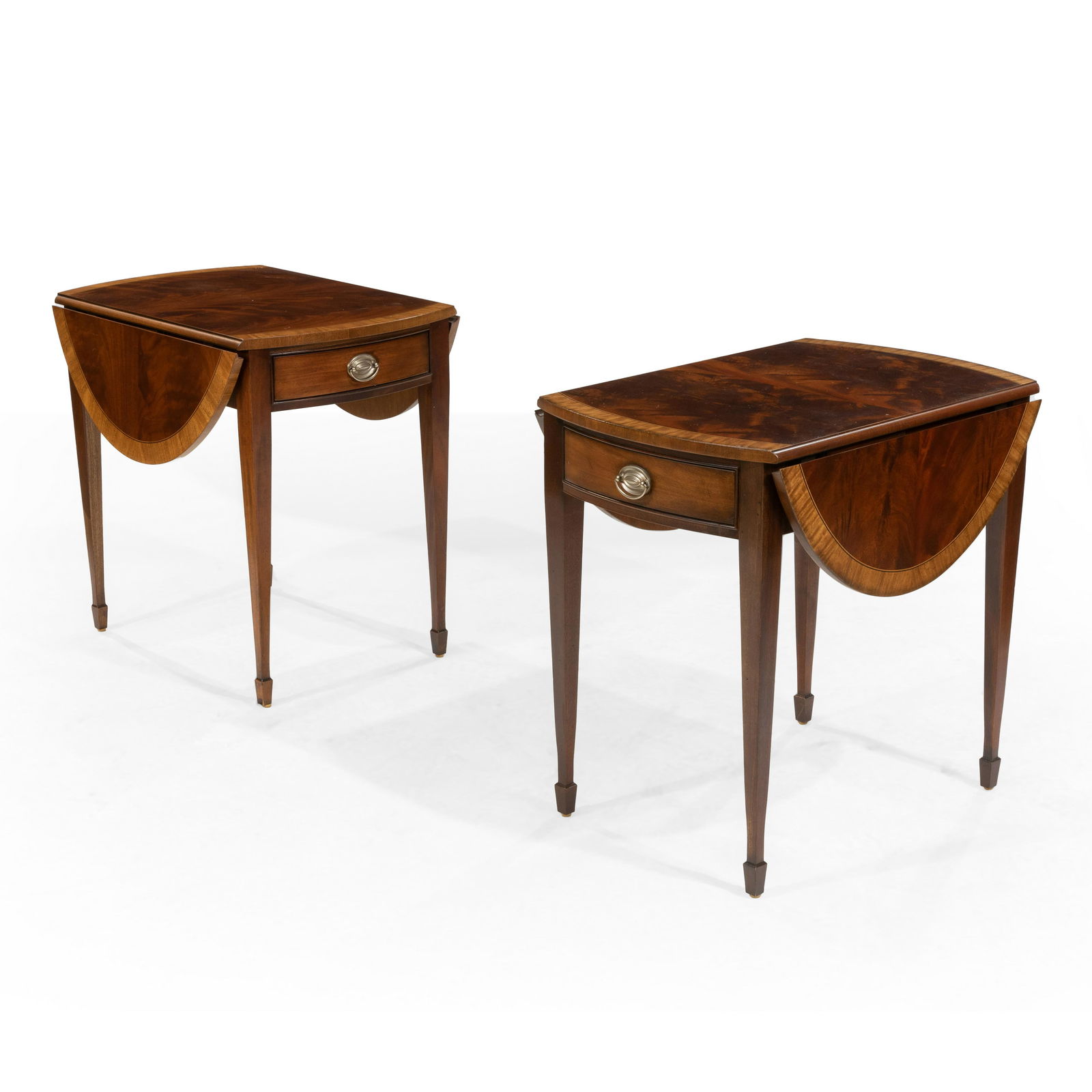 Ethan Allen - Mahogany End Tables - Pair (1 of 5)