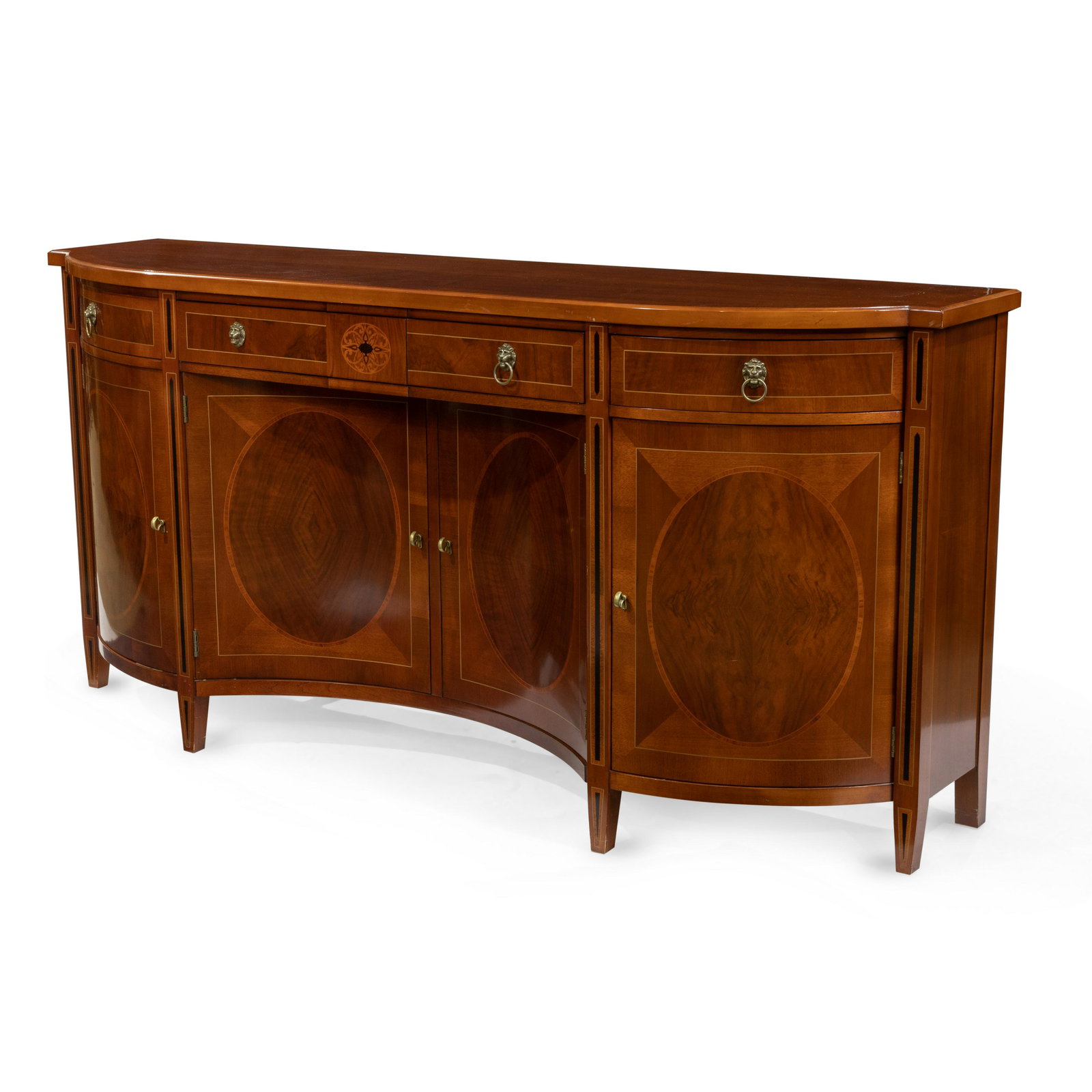 John Widdicomb - Inlaid Mahogany Sideboard (1 of 6)