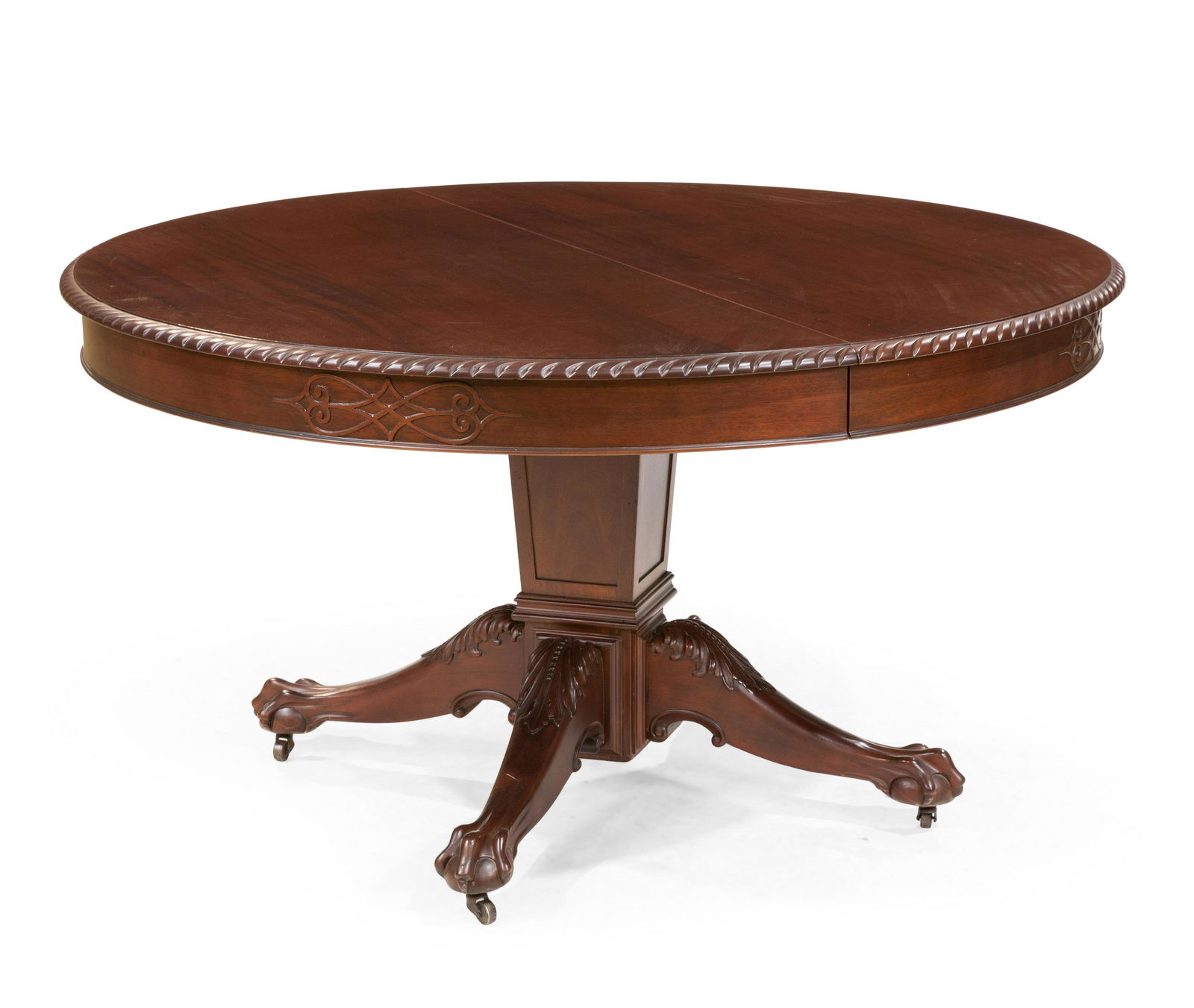 Mahogany Ball and Claw Dining Table (1 of 7)