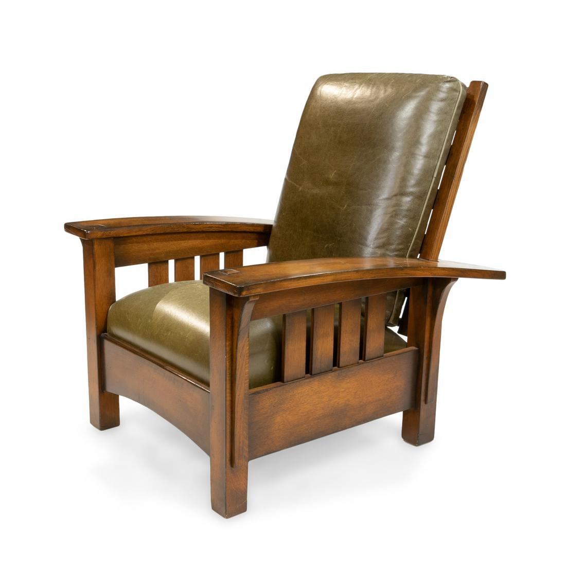 Stickley Audi Morris Chair Dec 19, 2019 Regency Auction House in NJ