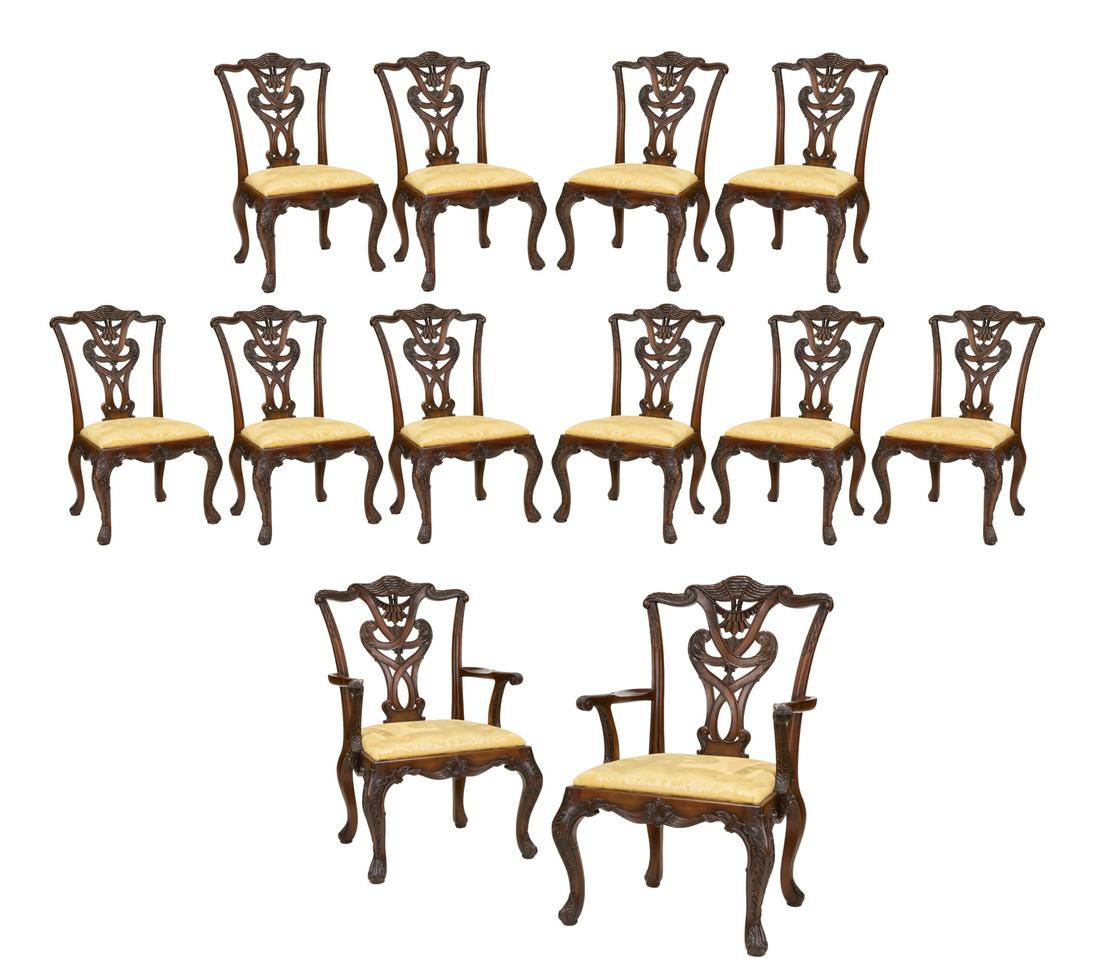 Henredon Mahogany Dining Chairs - 12 (1 of 4)