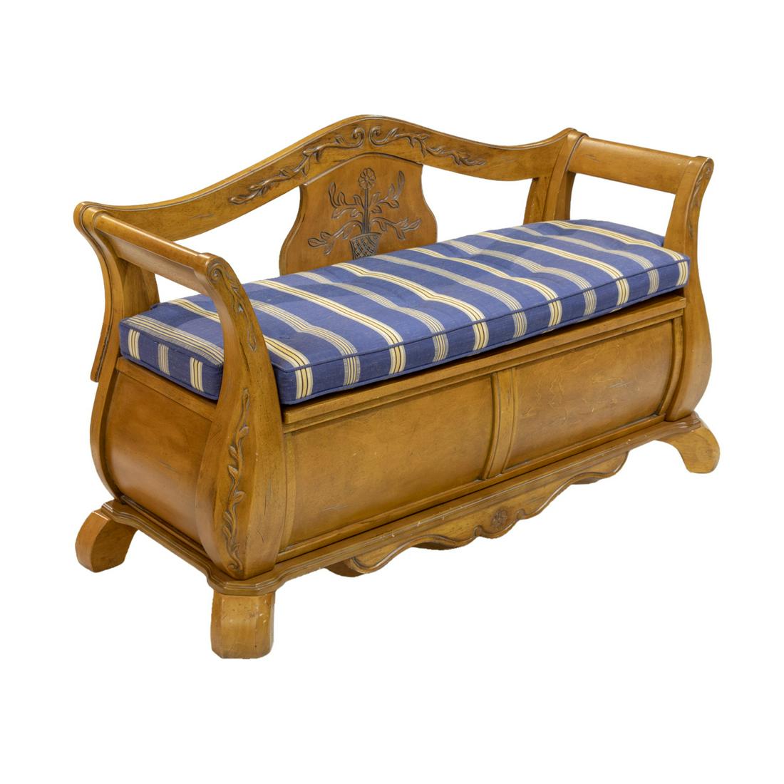 Fruitwood Window Bench (1 of 1)