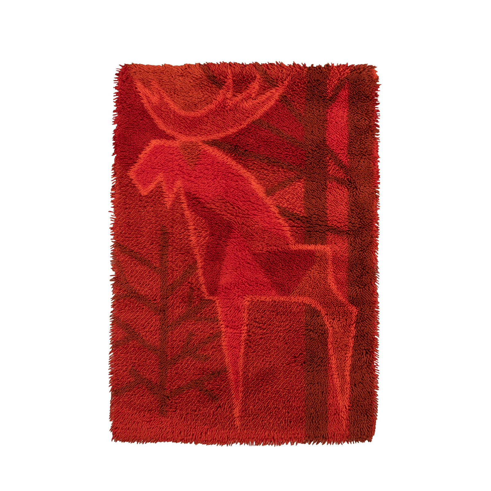 Danish Rya Style Hanging Rug (1 of 3)