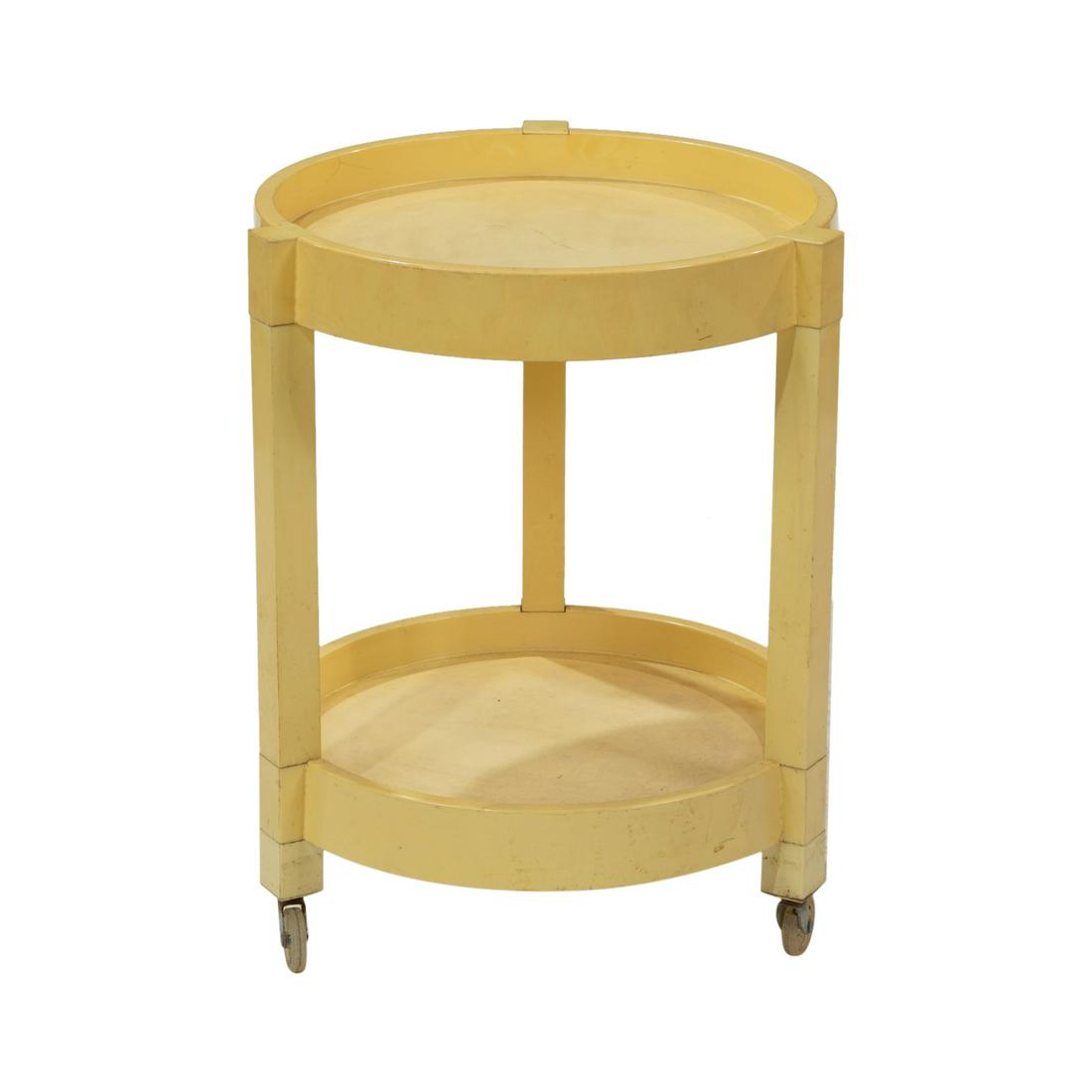 Mid Century Plastic Rolling Cart (1 of 1)