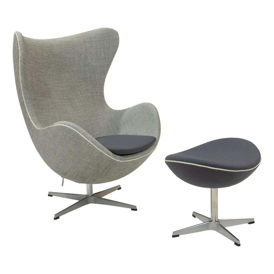 Arne Jacobsen (After) - Egg Chair and Ottoman (1 of 3)
