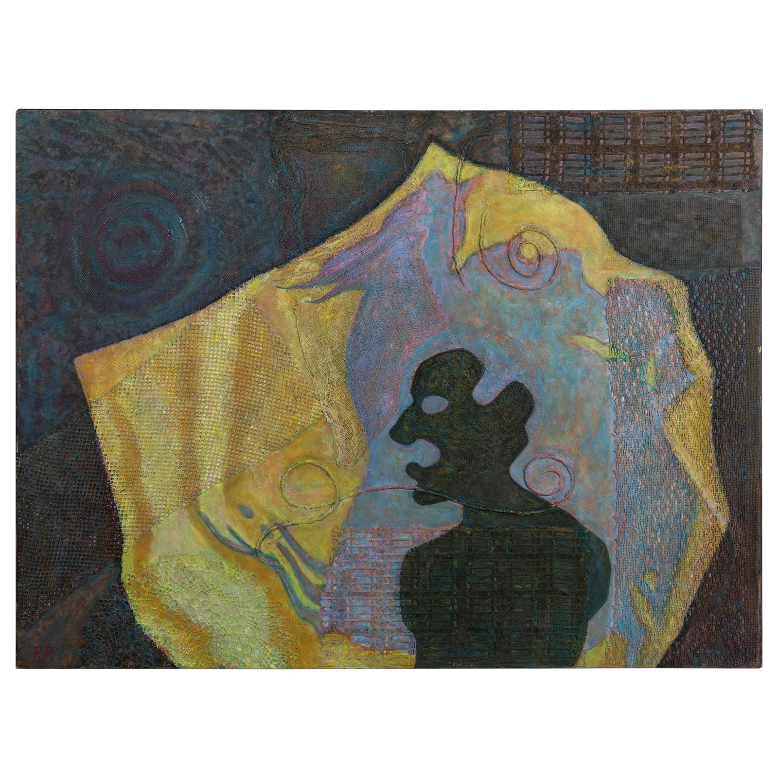 Raquel Rabinovich - Abstract Multimedia on Canvas (1 of 5)