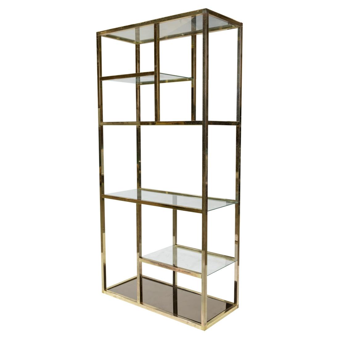 Milo Baughman Style Etagere (1 of 2)