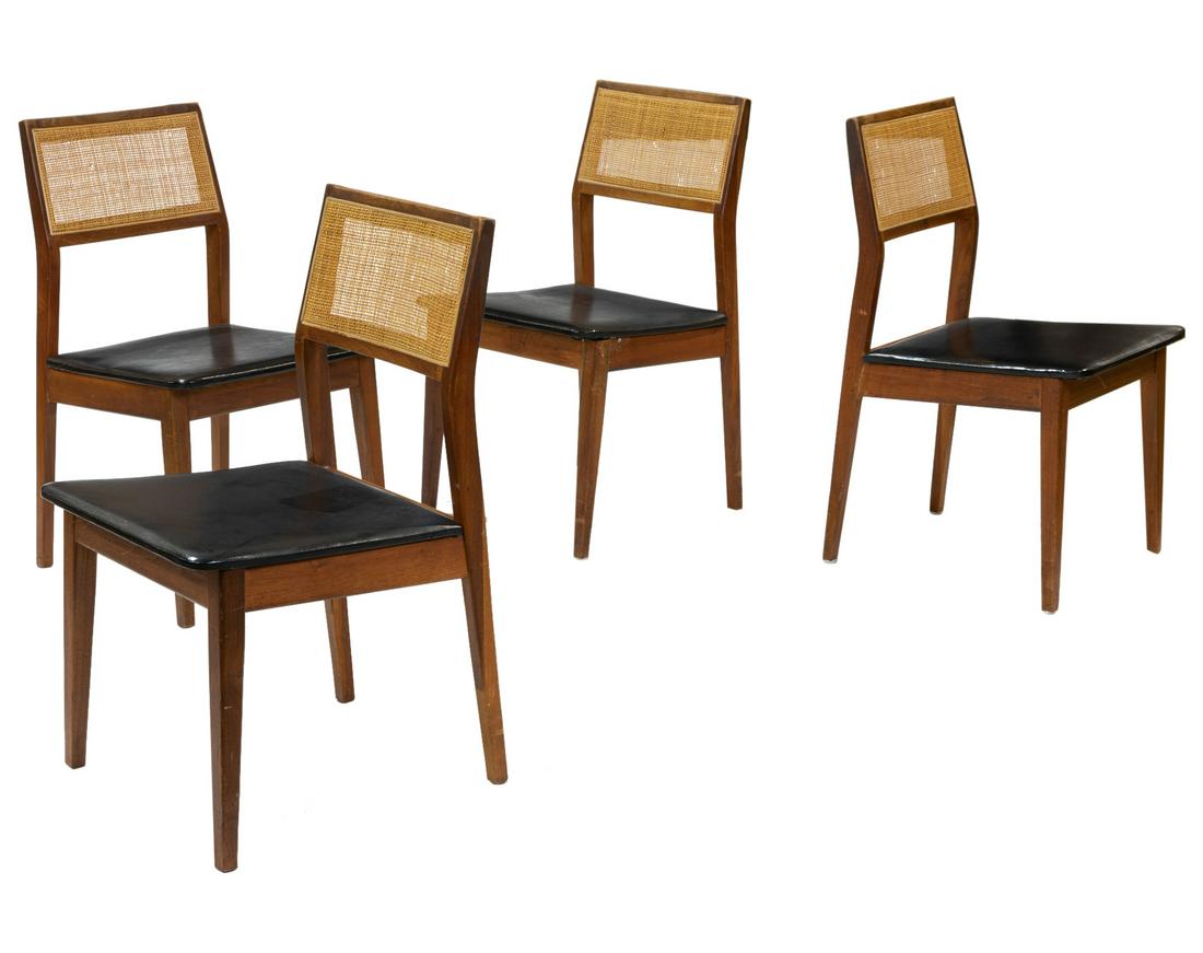 Hibriten Cane and Walnut Chairs - 4 (1 of 3)