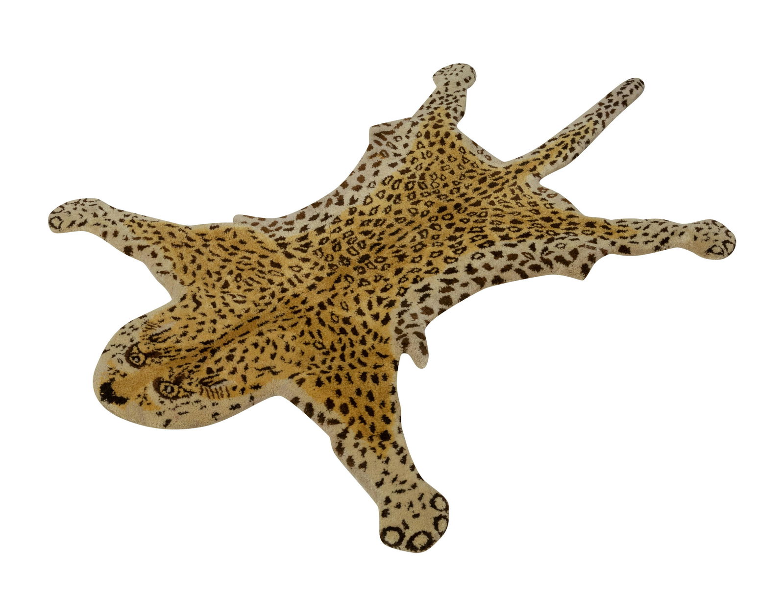 Wool Leopard Rug (1 of 3)