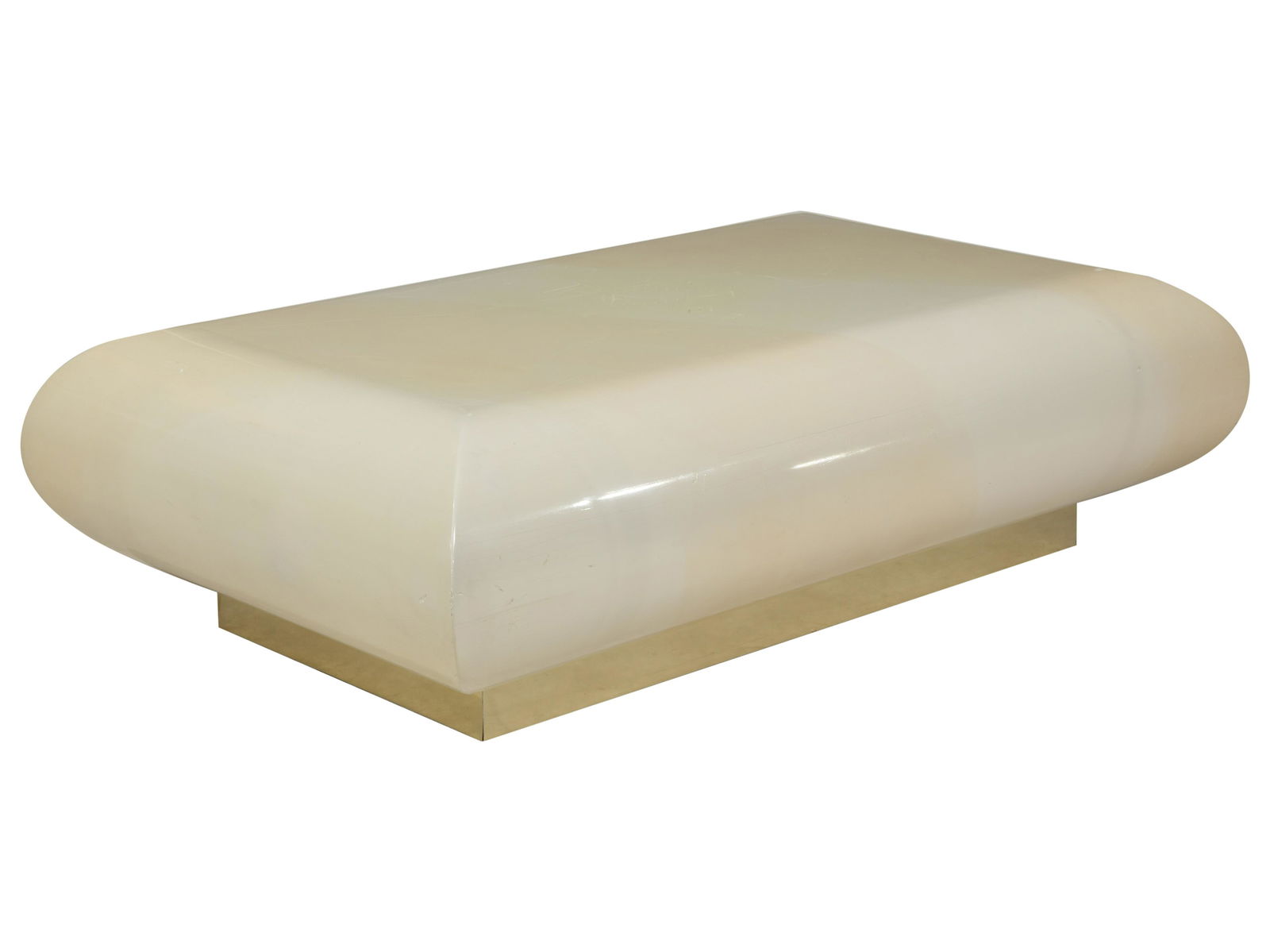 Karl Springer Style Coffee Table (1 of 2)