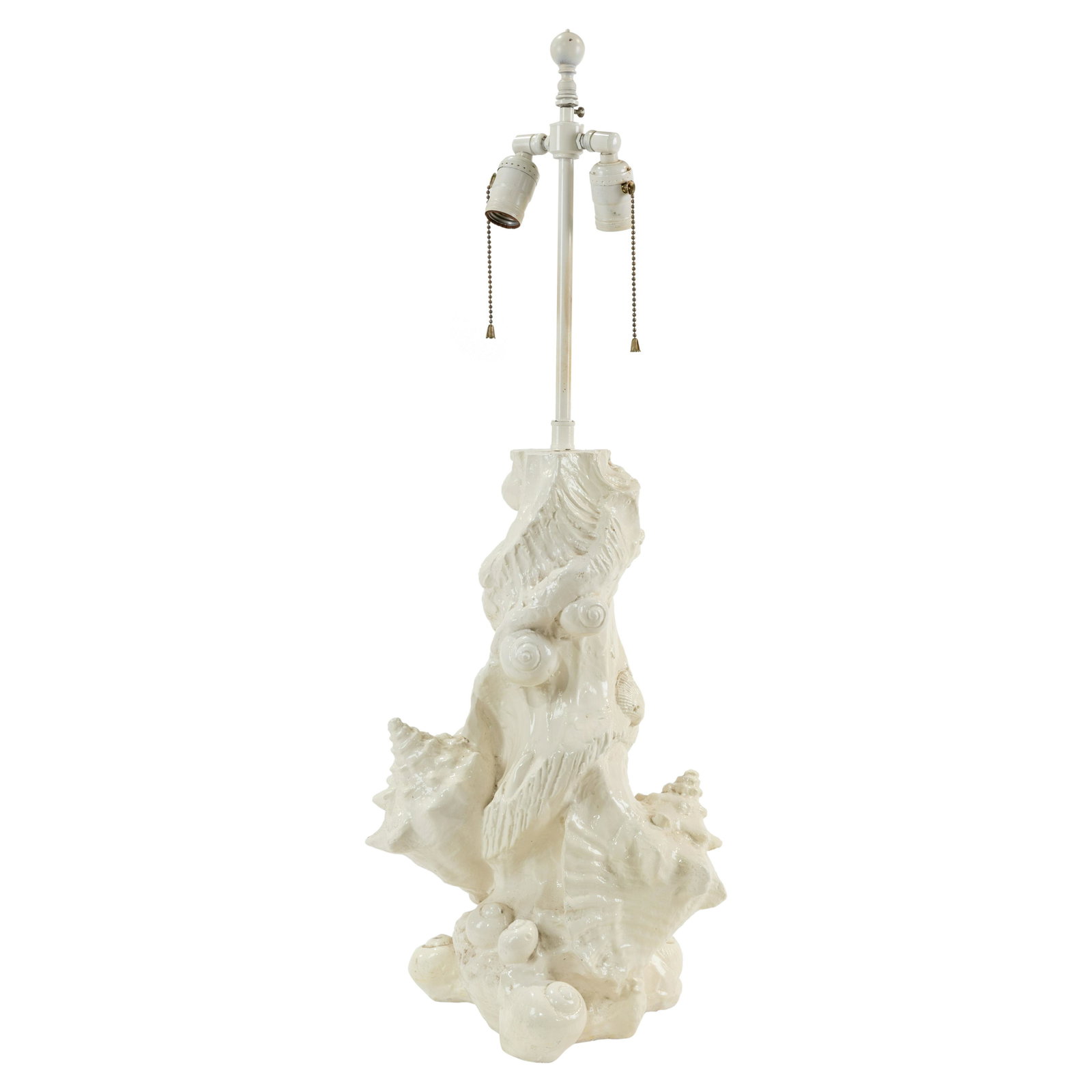 Sirmos - Plaster Shell Lamp (1 of 3)