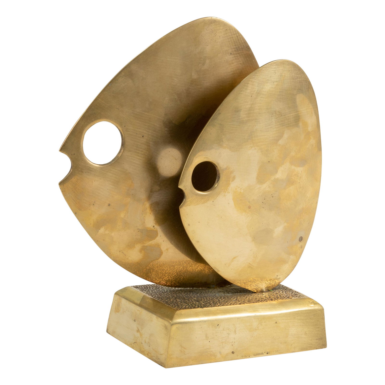 Brass Fish Sculpture (1 of 3)