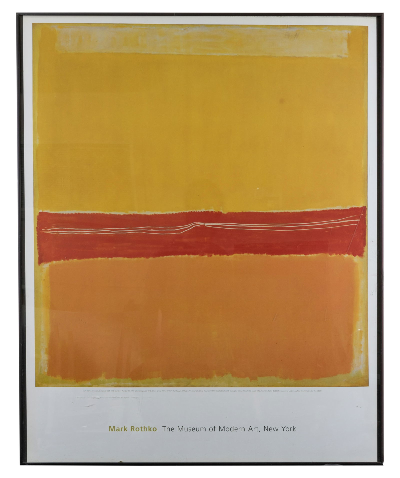 Mark Rothko - Exhibiton Poster (1 of 2)