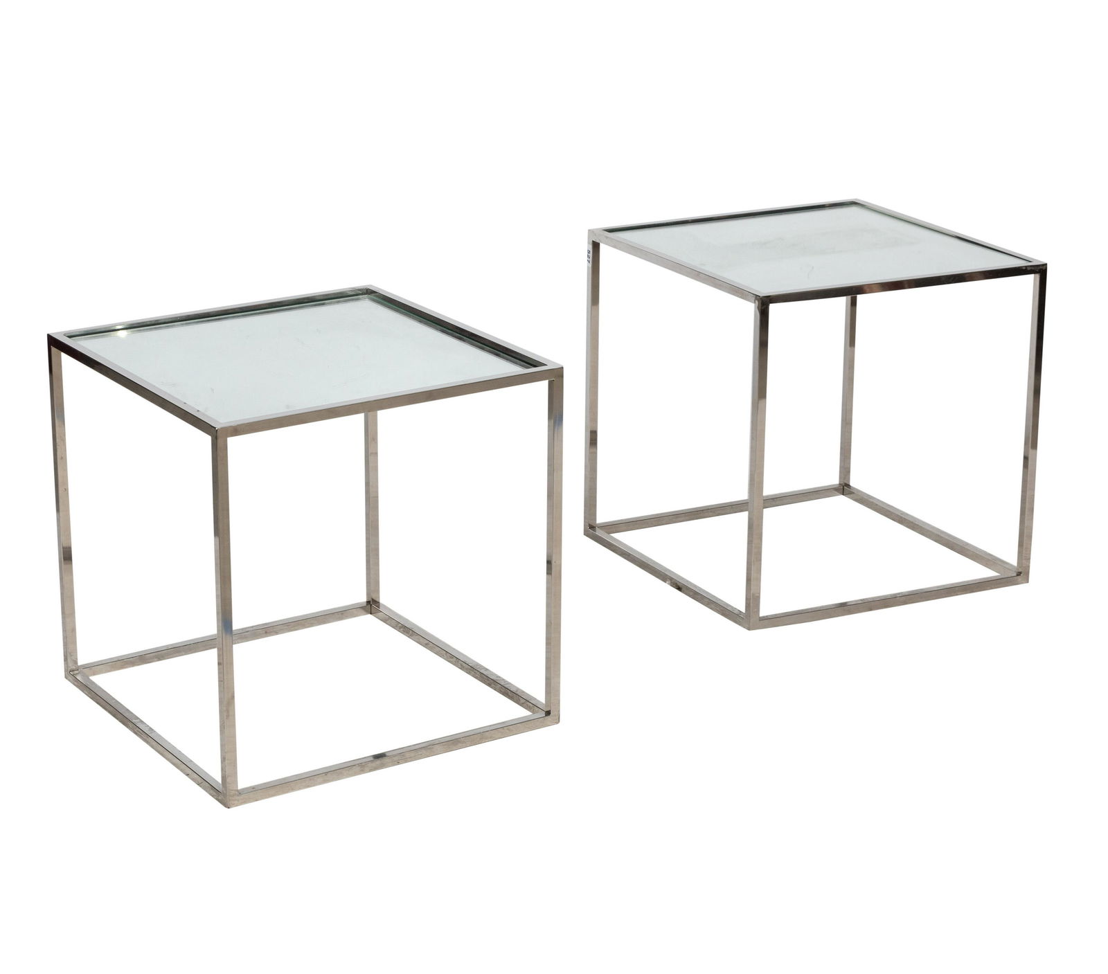 Side Tables - Chrome & Mirror (1 of 1)