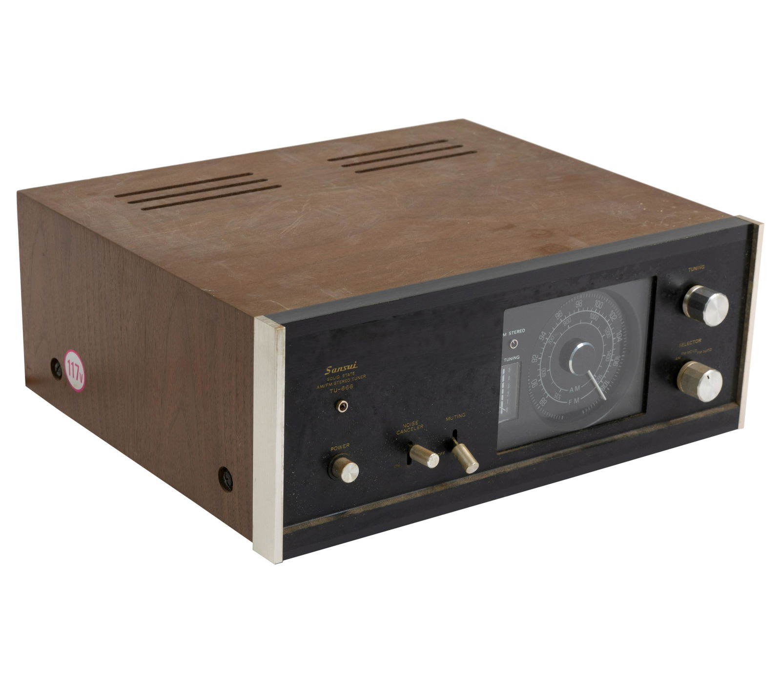 Sansui - TU-666 Stereo Tuner (1 of 3)