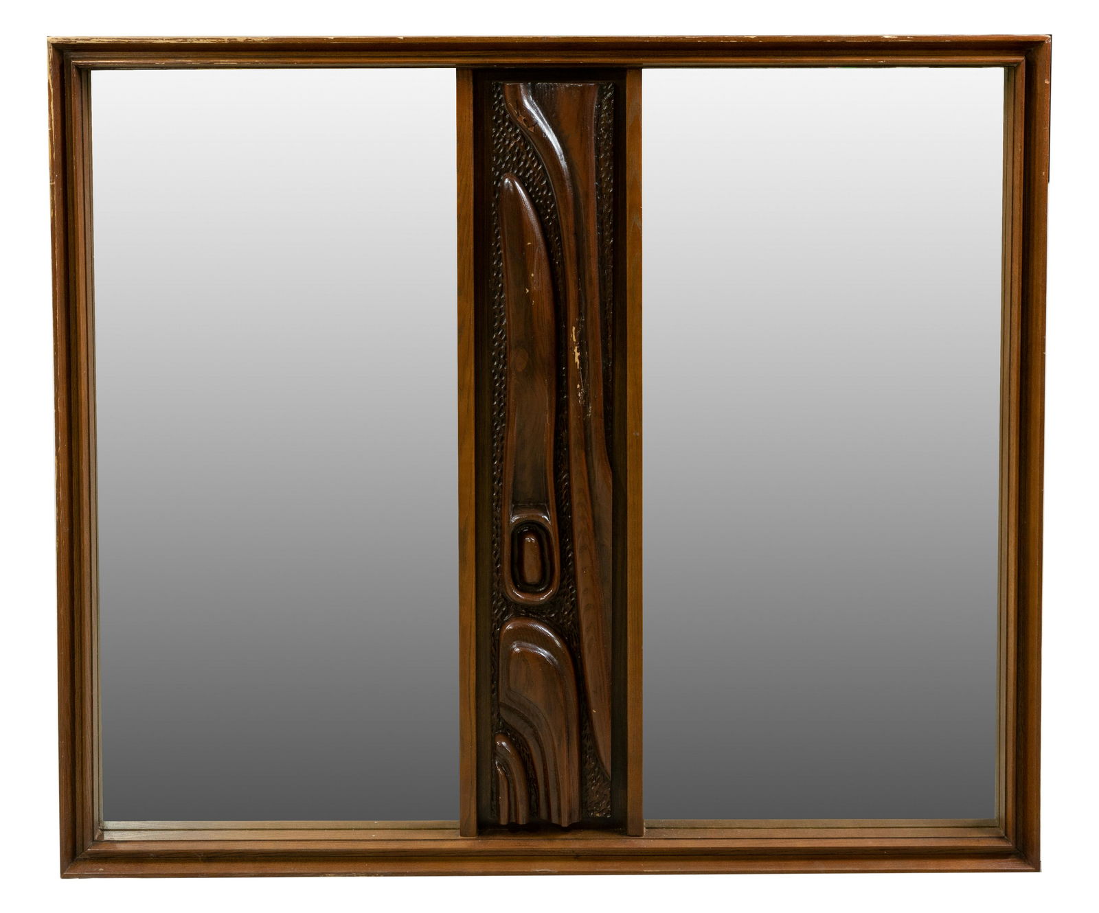 Pulaski - Oceanic Walnut Mirror (1 of 3)