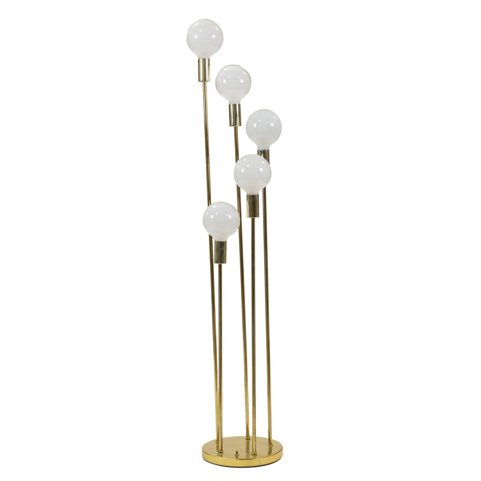 Cascading Brass Floor Lamp (1 of 4)