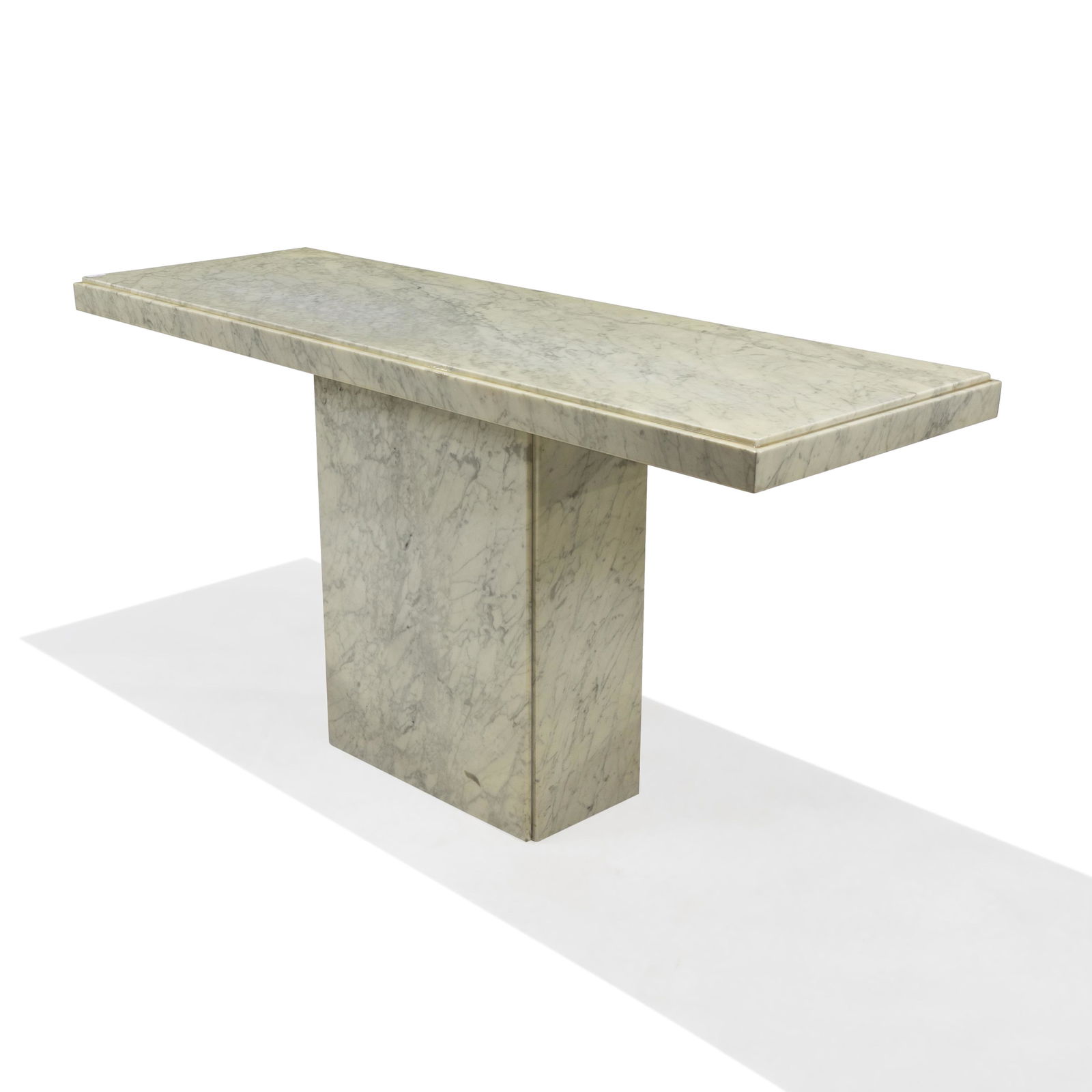 Carrara Marble Console Table (1 of 2)