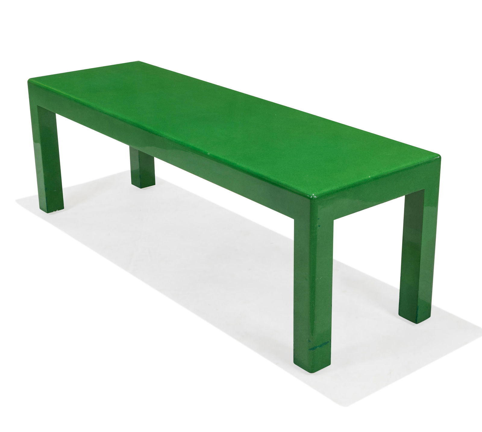Green Lacquered Low Table (1 of 3)