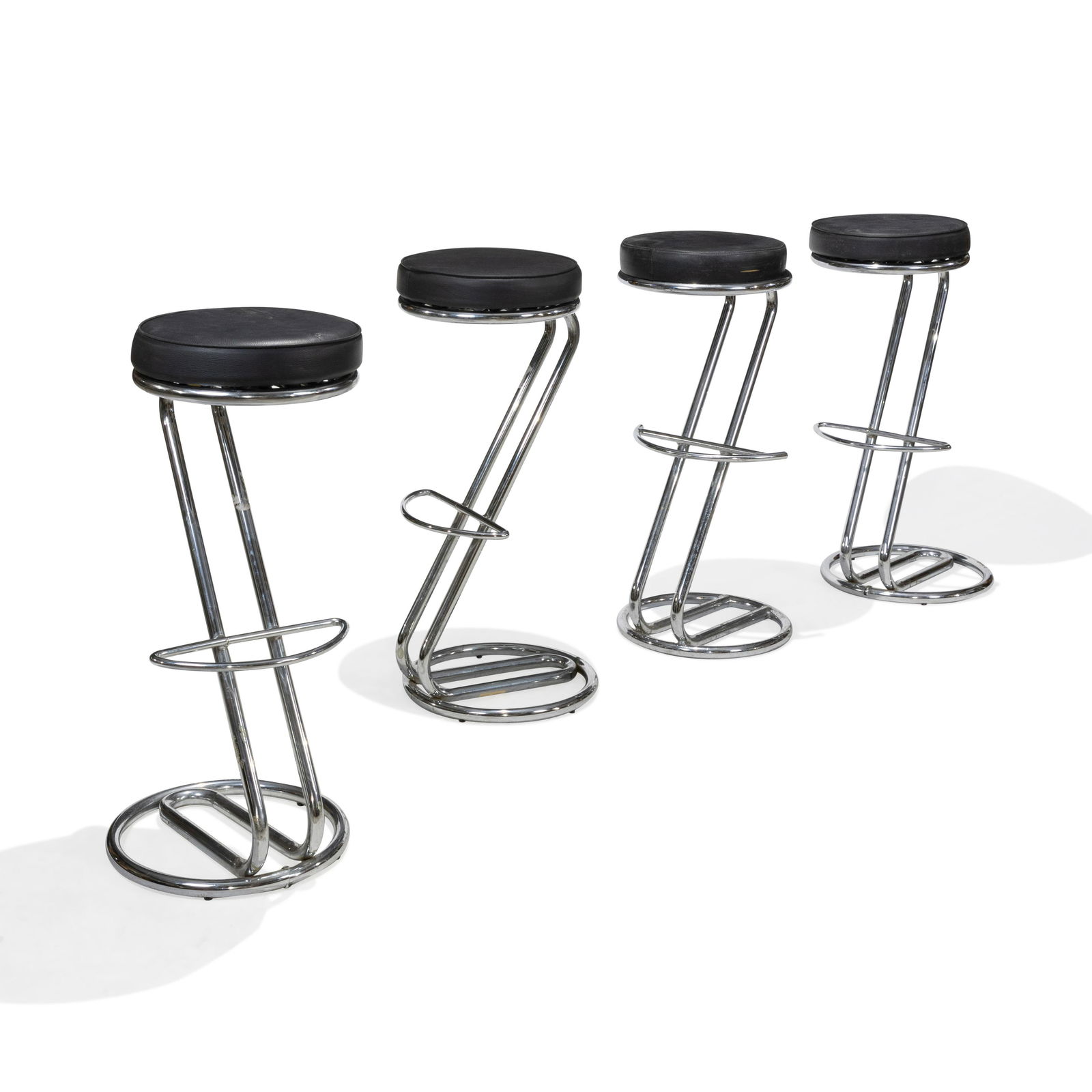 Chrome "Z" Stools - 4 (1 of 2)