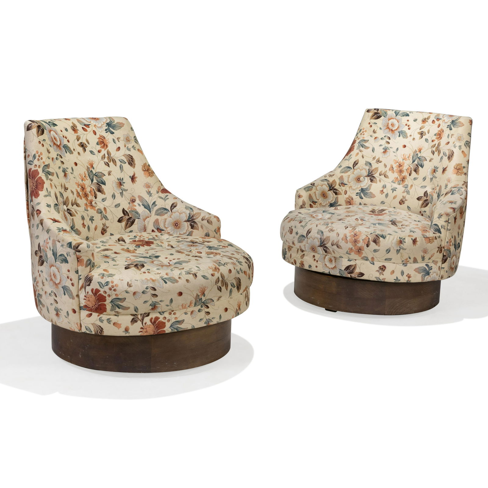 Harvey Probber Style - Swivel Lounge Chairs (1 of 4)