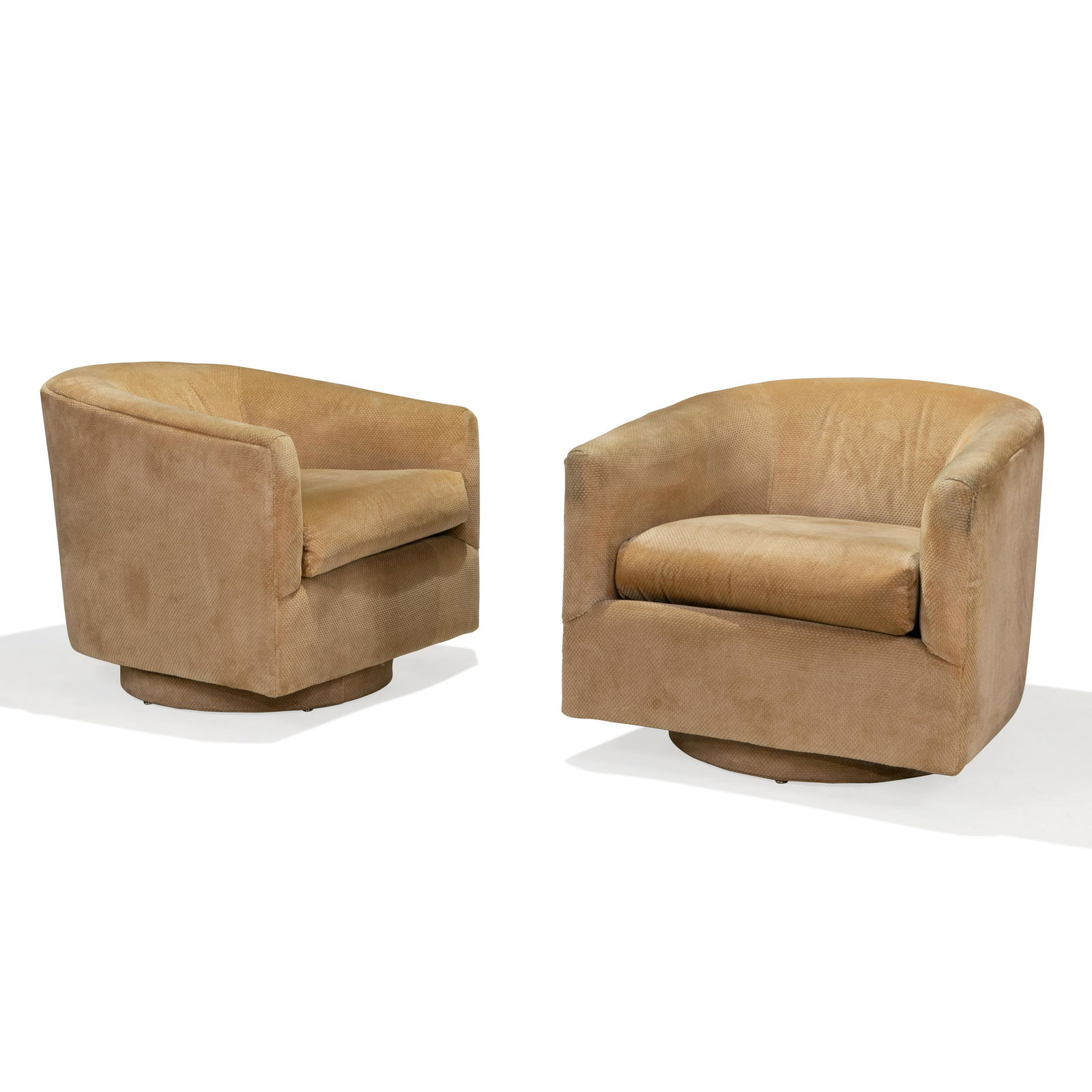 Swivel Tub Chairs - Pair (1 of 3)