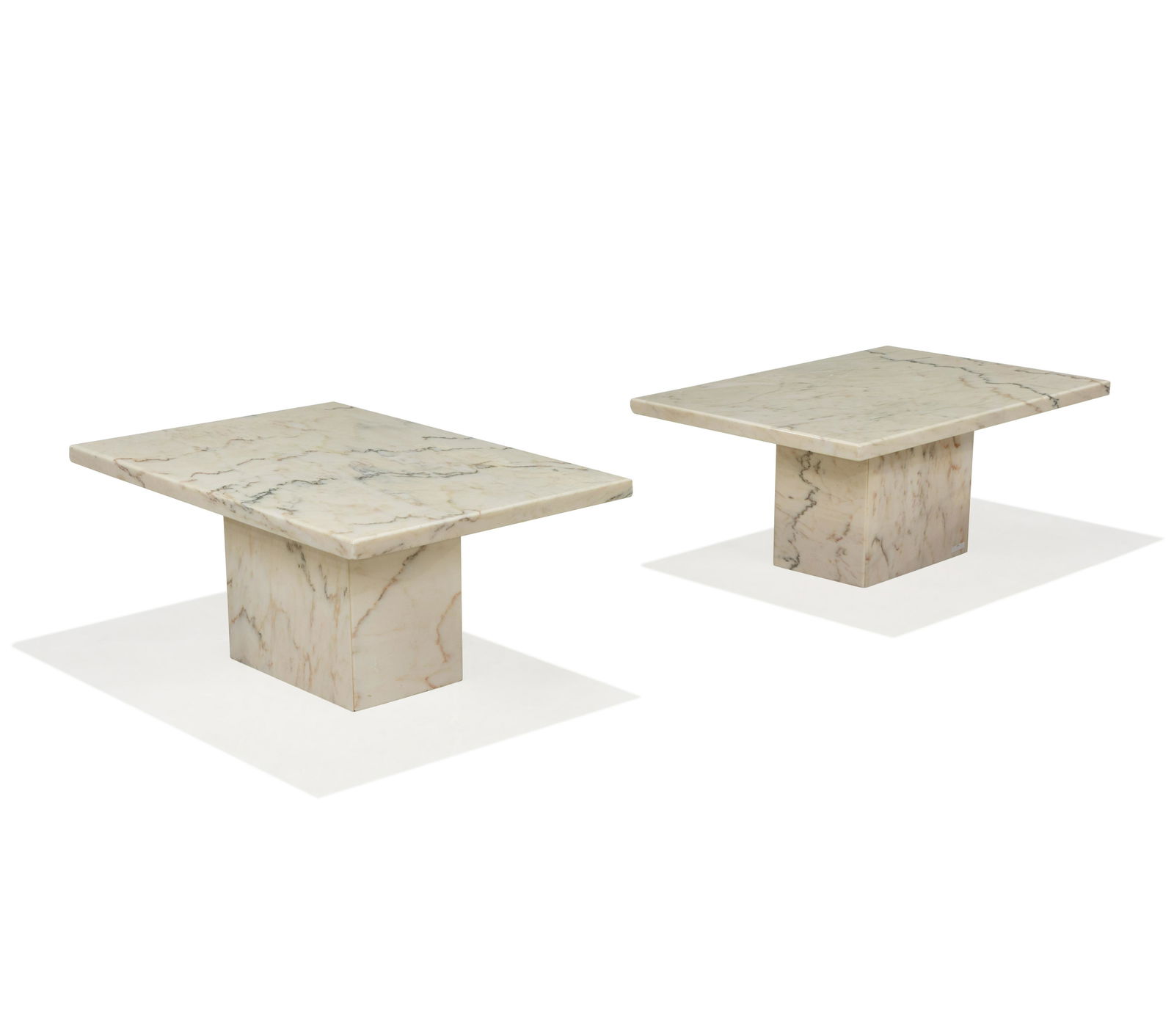 Italian Marble End Tables (1 of 3)