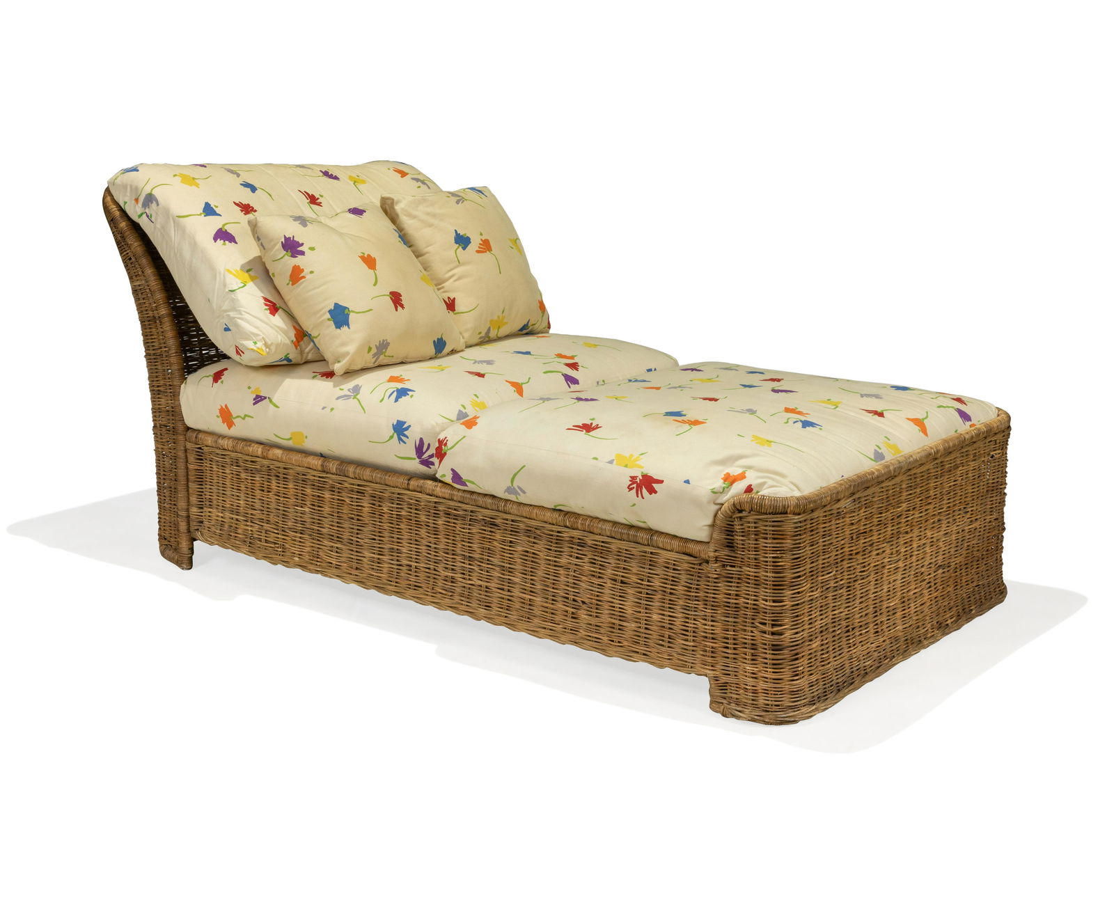 Comfort Designs - Wicker Chaise Lounge (1 of 2)
