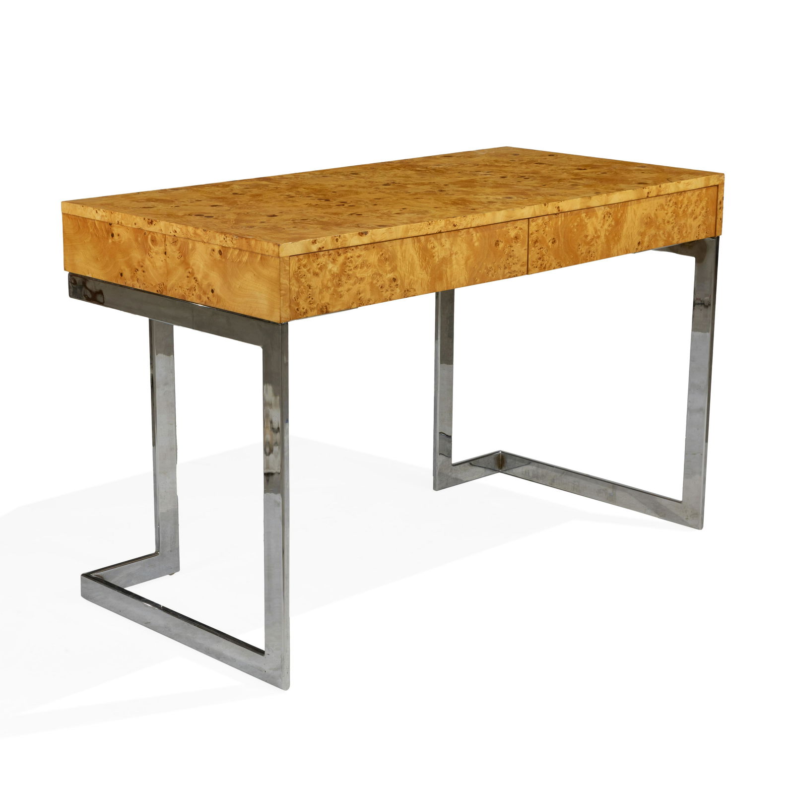Milo Baughman (Attr.) - Burl Desk (1 of 4)