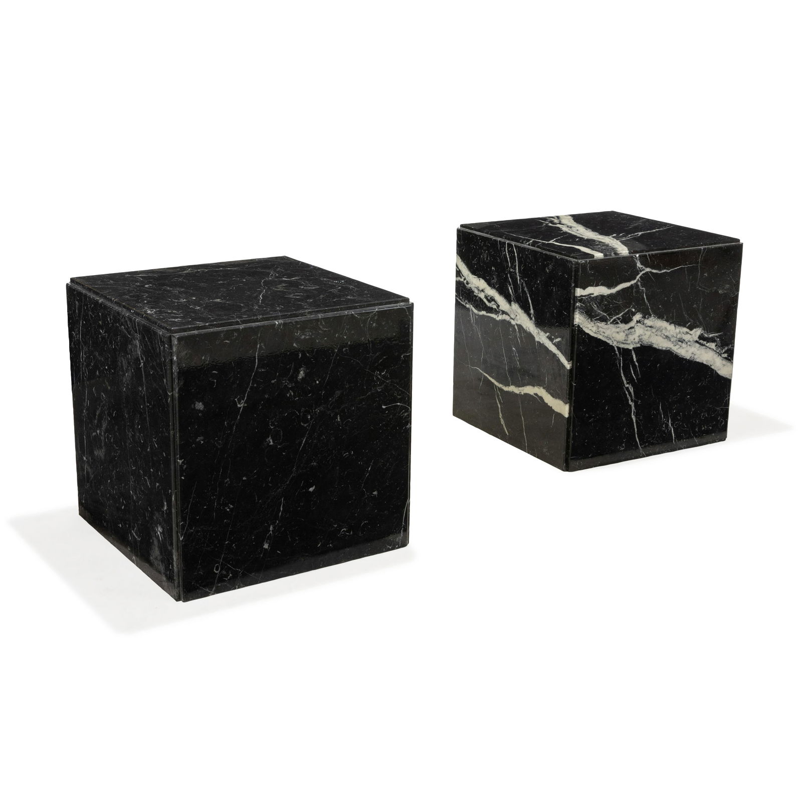Black Marble Cube Tables (1 of 6)