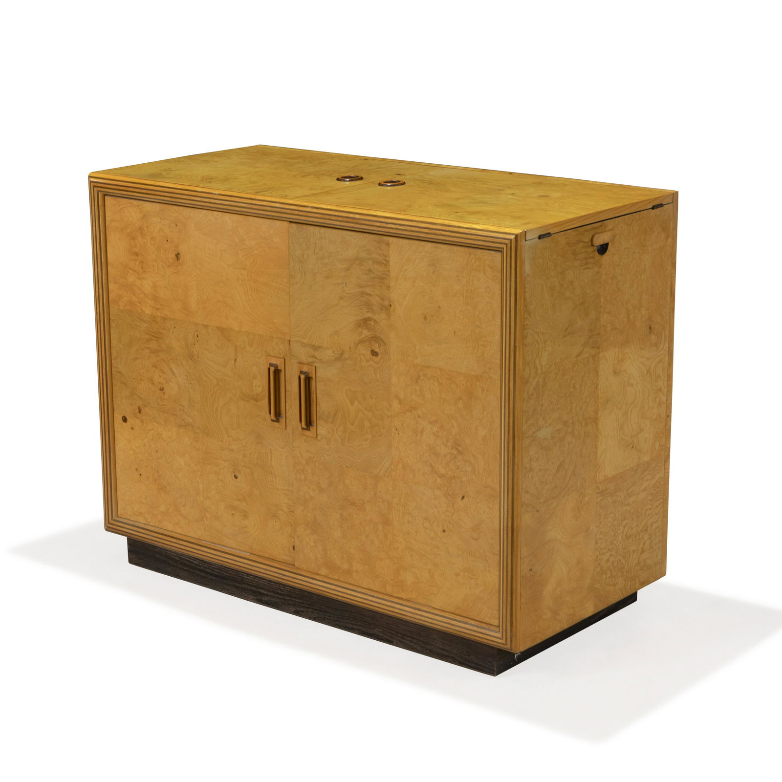 Henredon - Scene 2 - Burl Bar Cabinet (1 of 5)