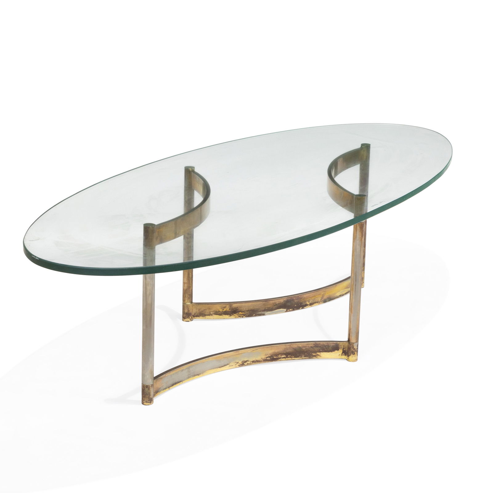 Surfboard Bronze & Glass Coffee Table (1 of 2)