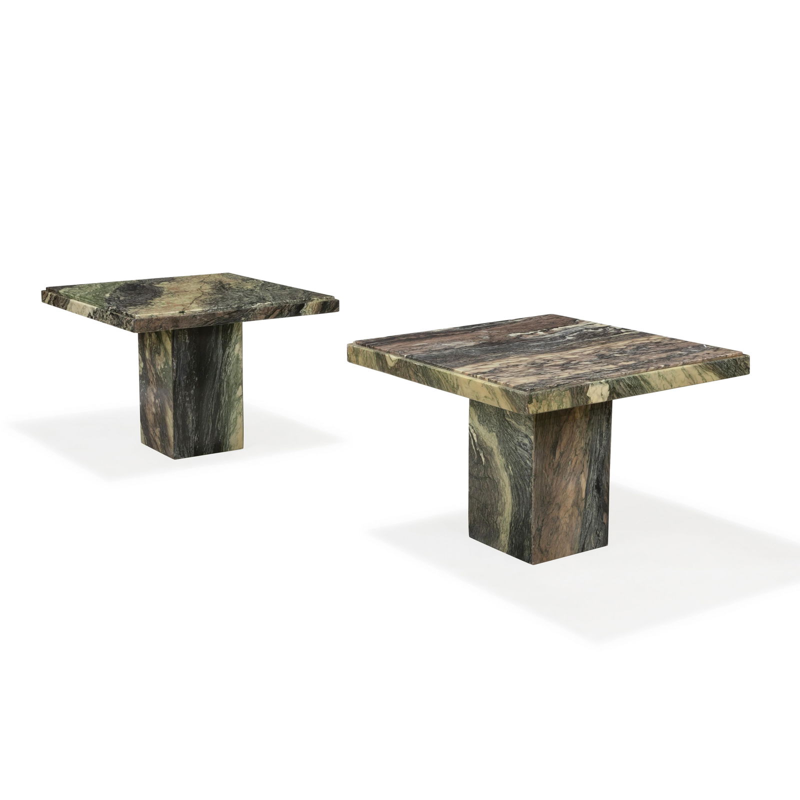 Marble Pedestal Tables (1 of 3)