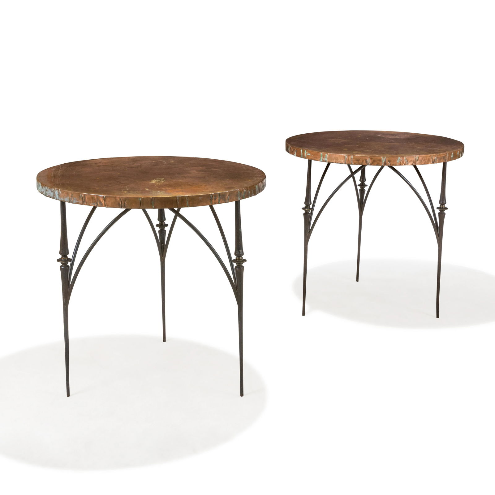 Modernist Copper & Iron Tables (1 of 4)