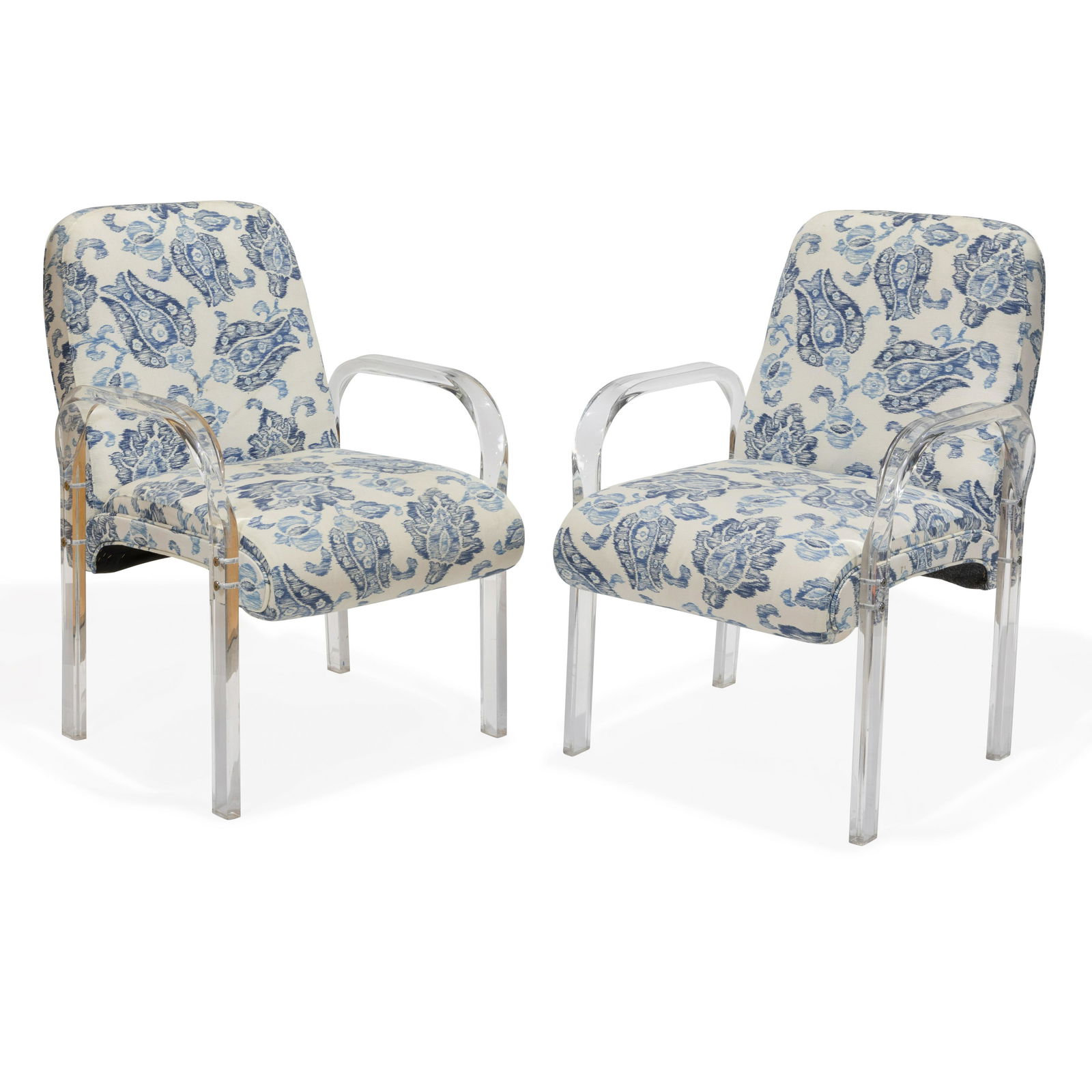 Pace Style - Lucite Arm Chairs (1 of 2)