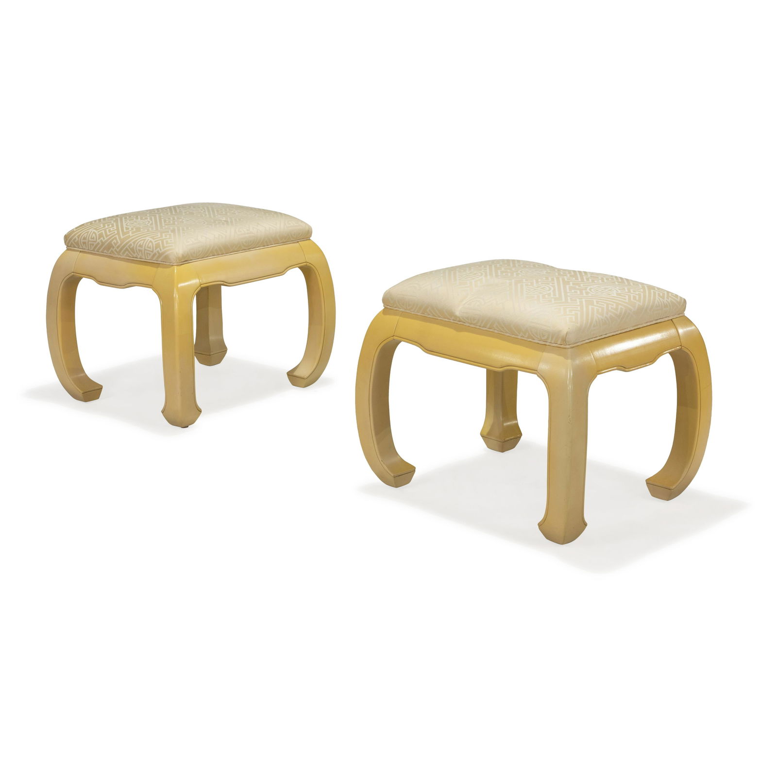 Chinese Modern Ottomans (1 of 2)