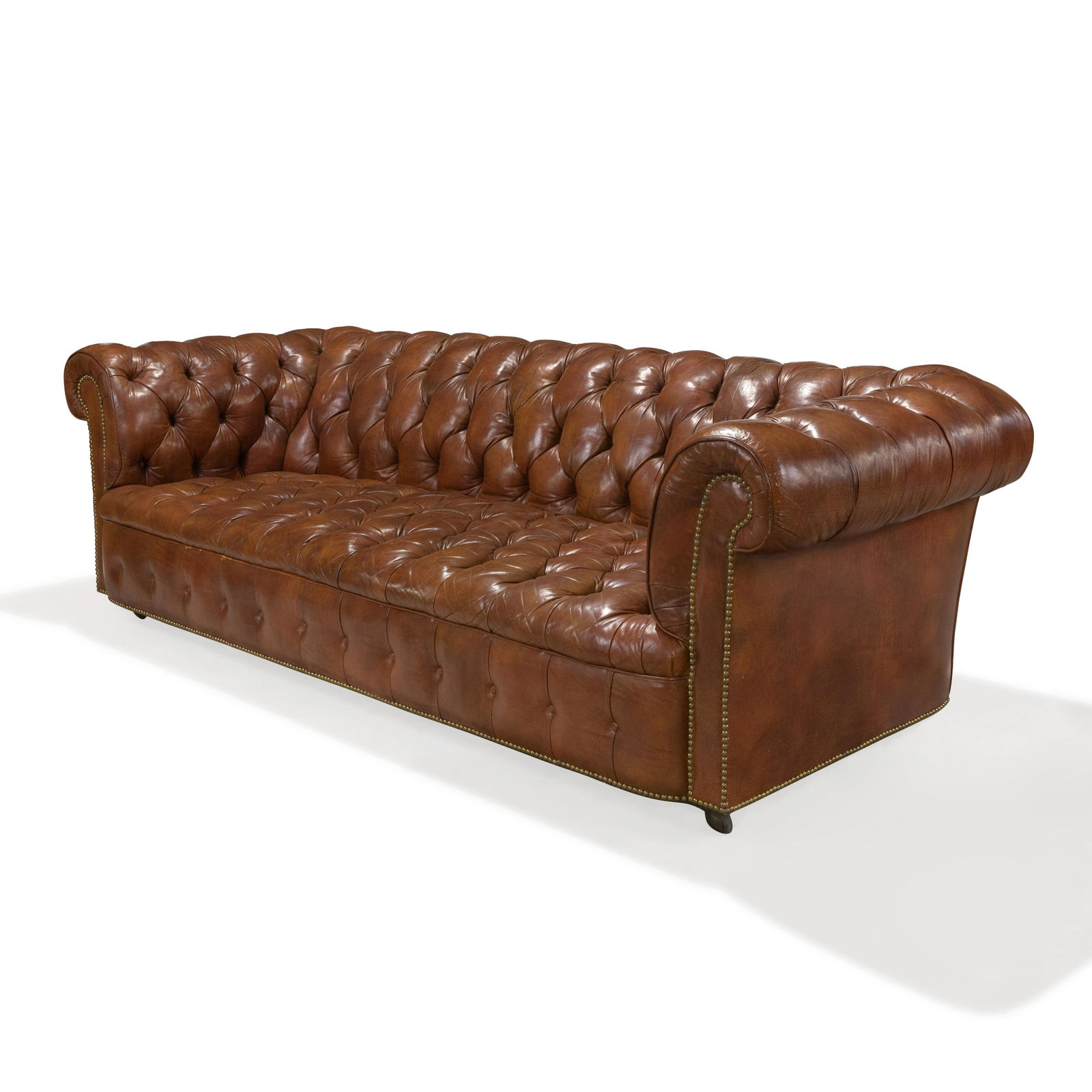 Chesterfield - Leather Sofa (1 of 5)