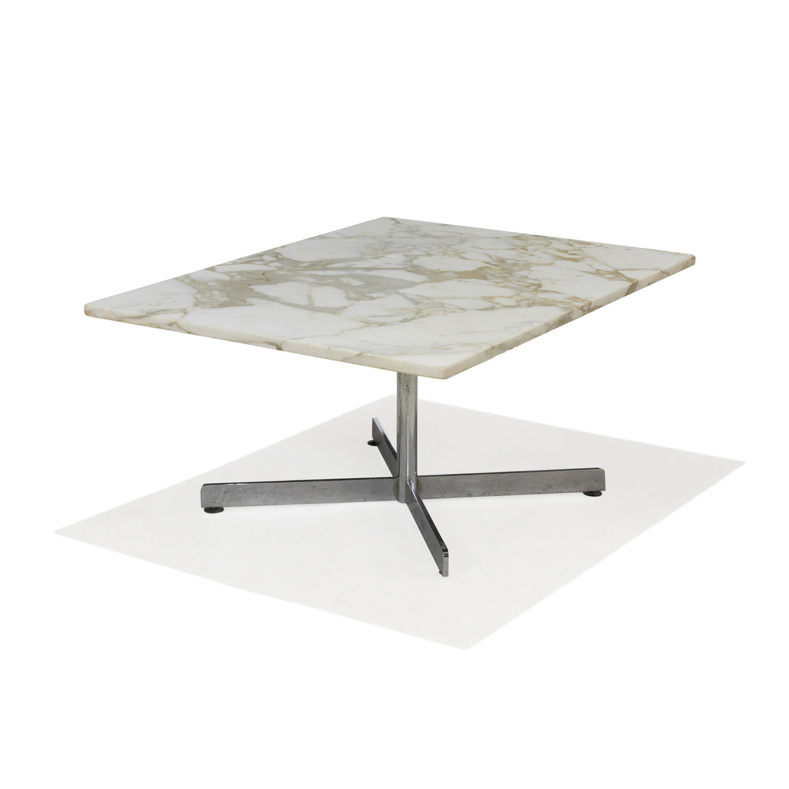 Eames Style - Carrara Marble Table (1 of 5)