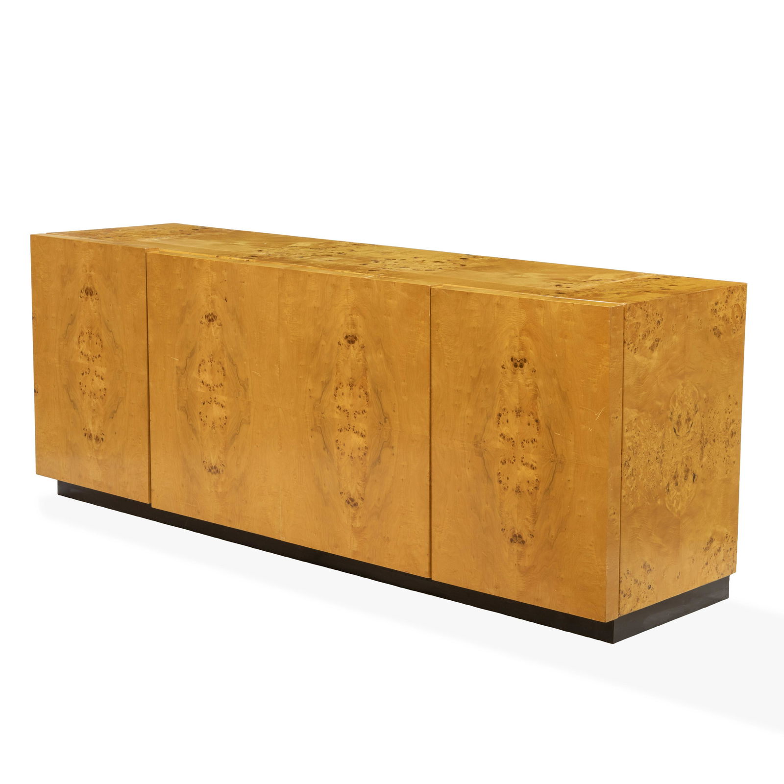 Milo Baughman Style - Burl Credenza (1 of 6)