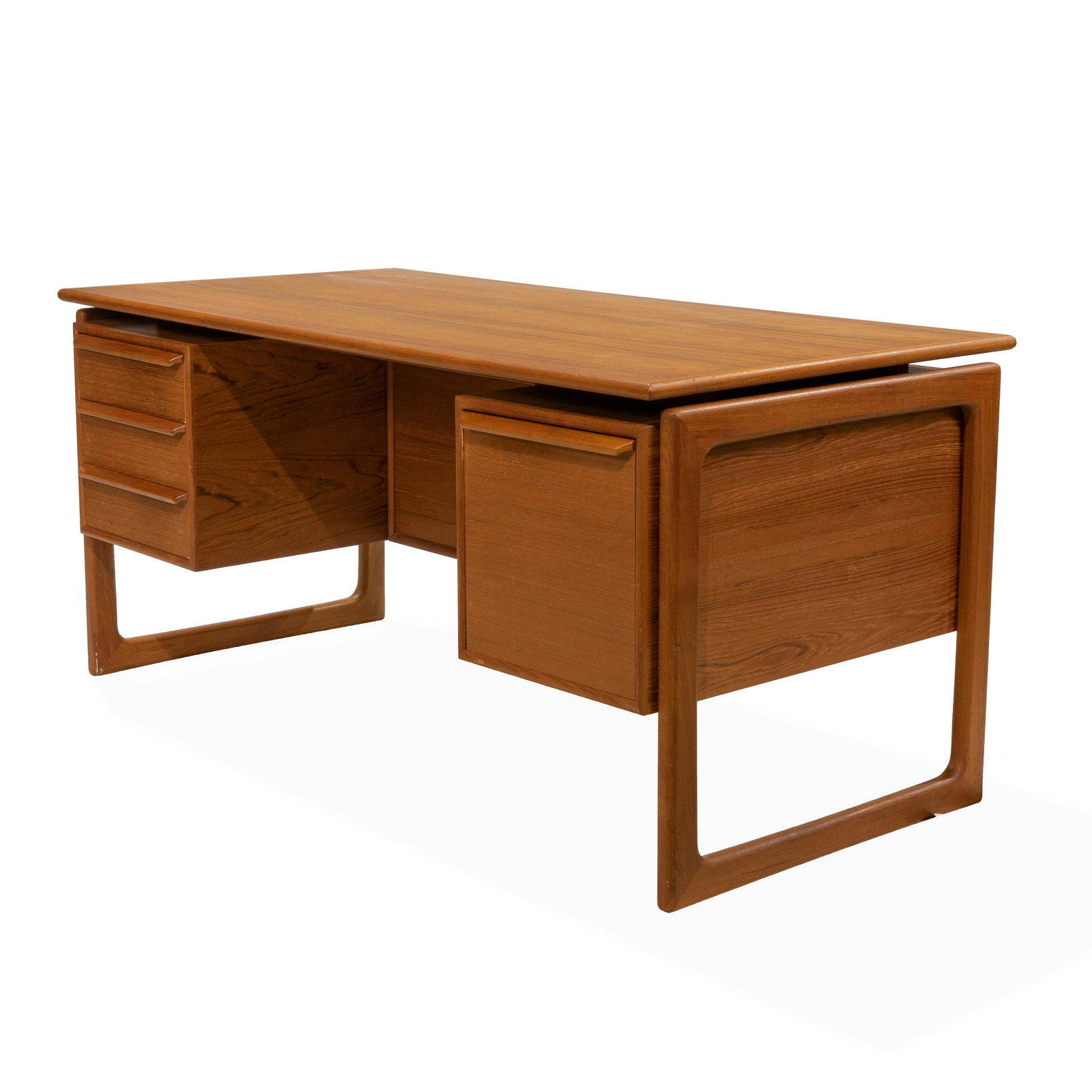 Danish Style Teak Desk (1 of 3)