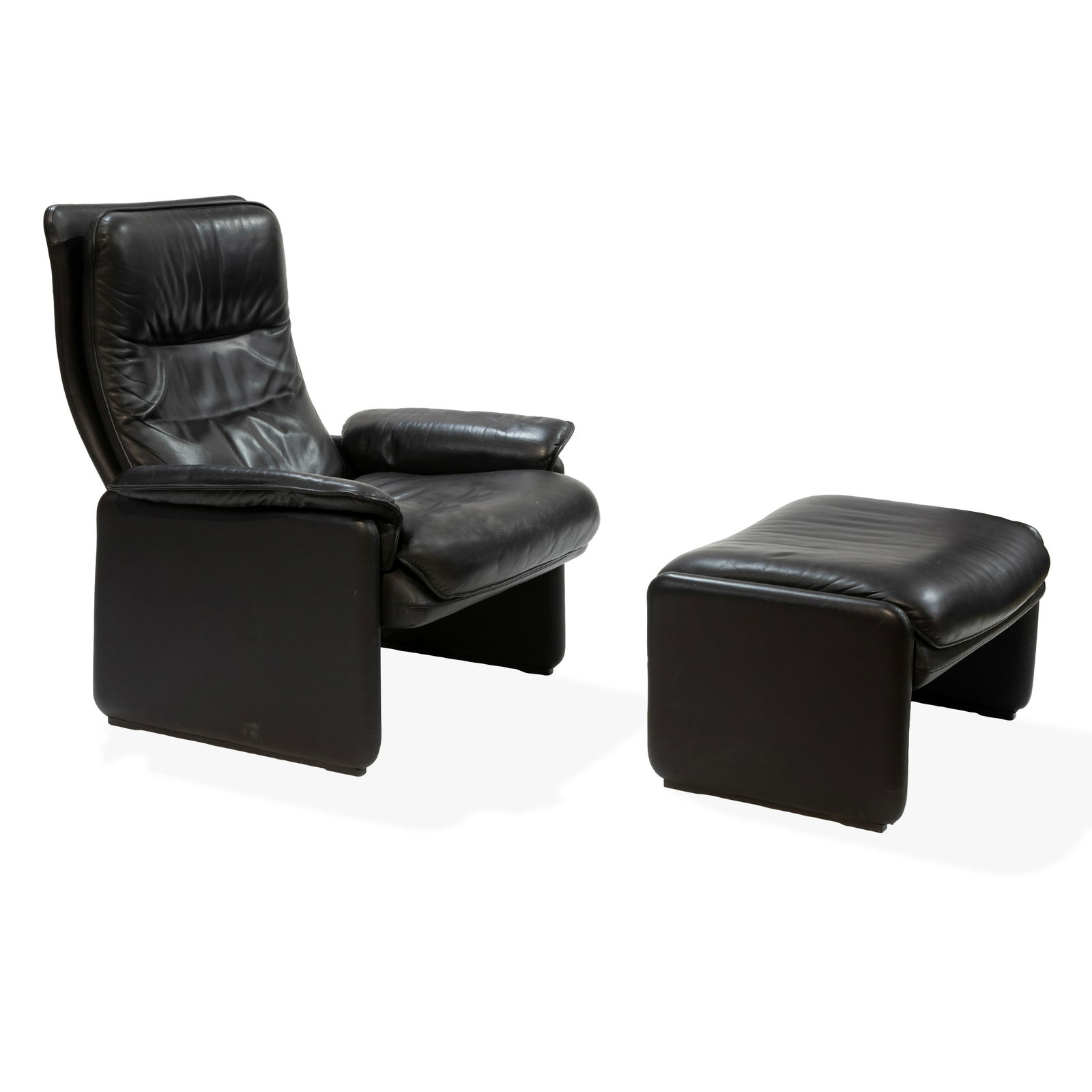 De Sede - Leather Chair and Ottoman (1 of 5)