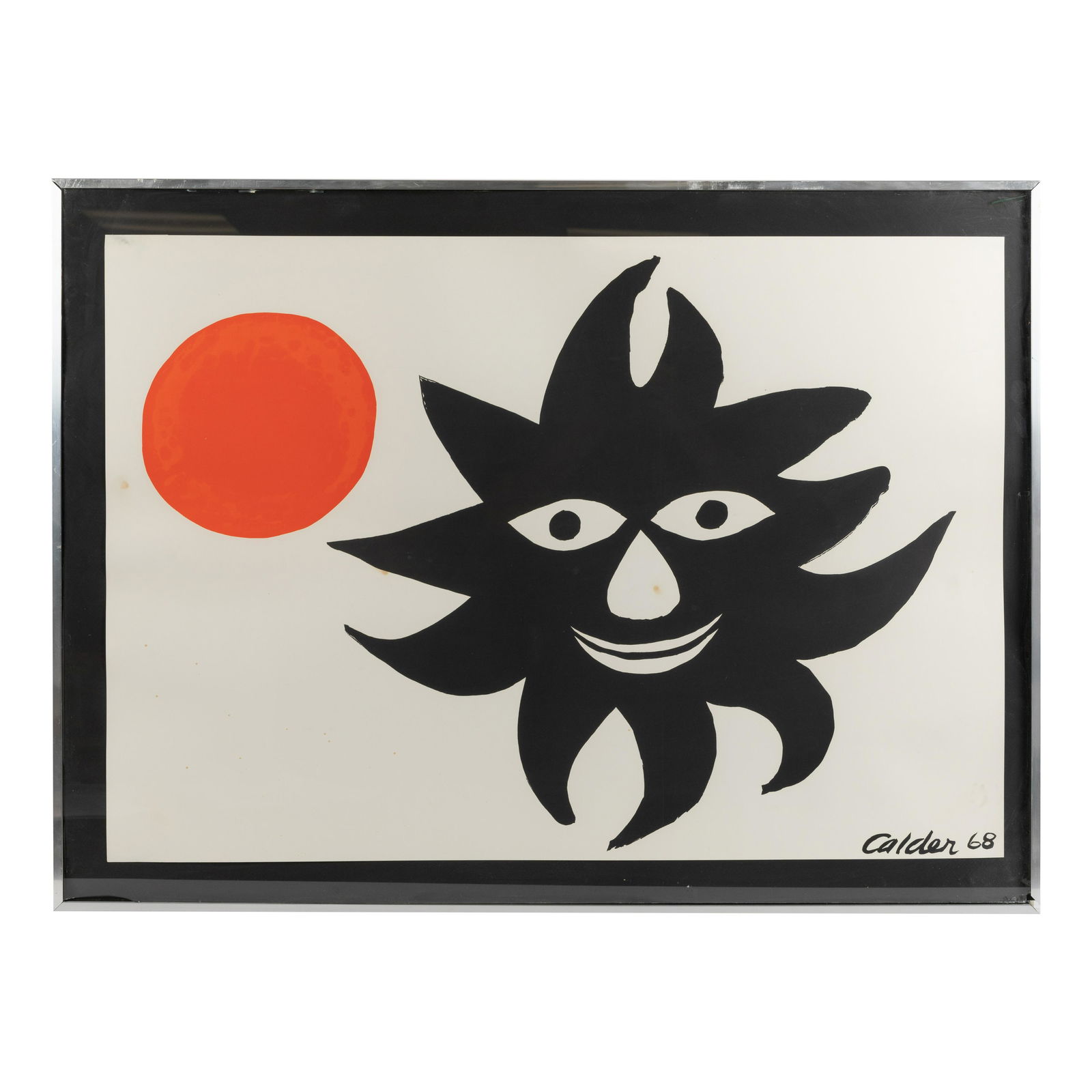 Alexander Calder - Sun & Moon Lithograph - 1968 (1 of 4)