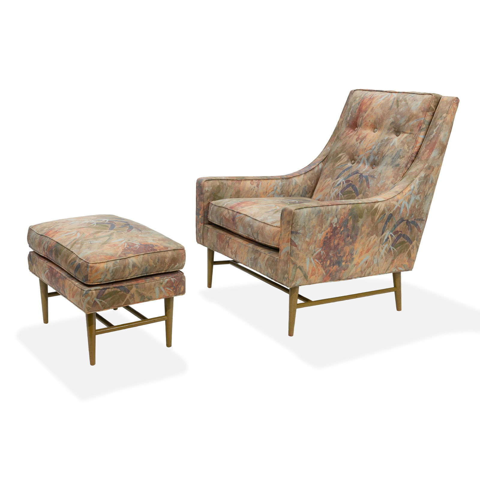 Harvey Probber - Lounge Chair & Ottoman (1 of 4)