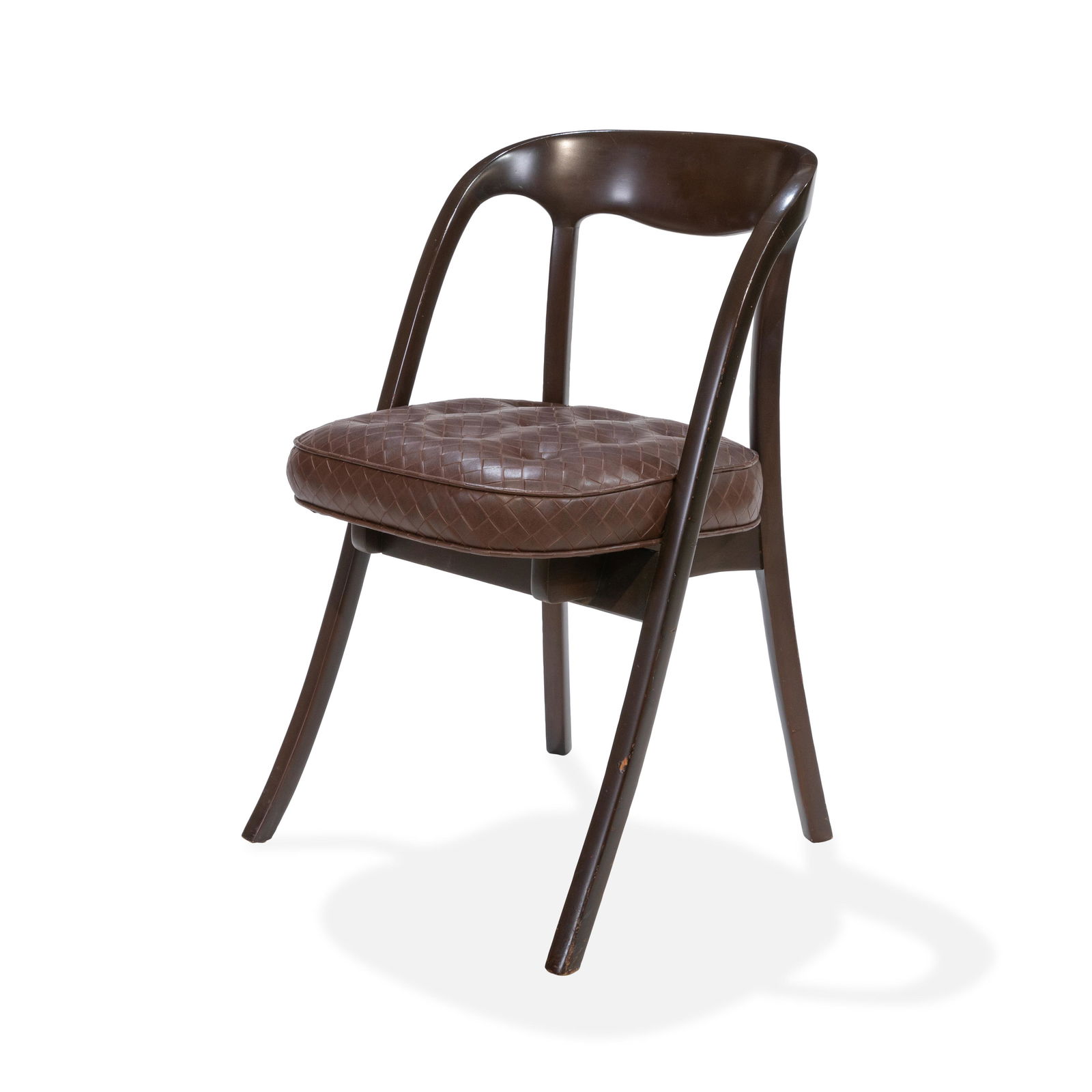 Edward Wormley Style - Leather Chair (1 of 3)