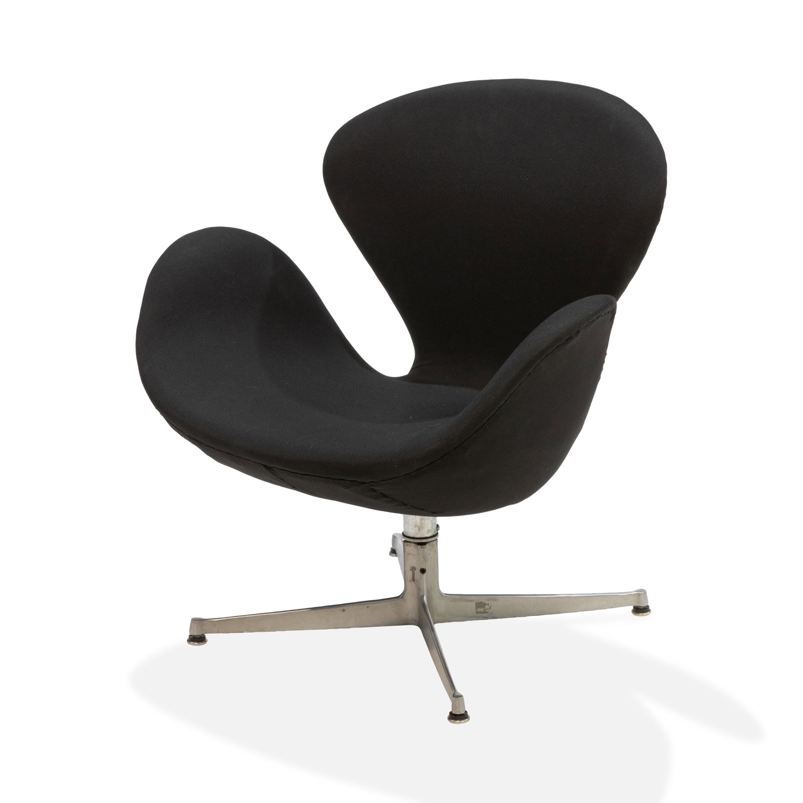 Arne Jacobsen Style - Swan Chair: Description - An Arne Jacobsen style Swan Chair. Dimensions -31" x 30" x 17"
