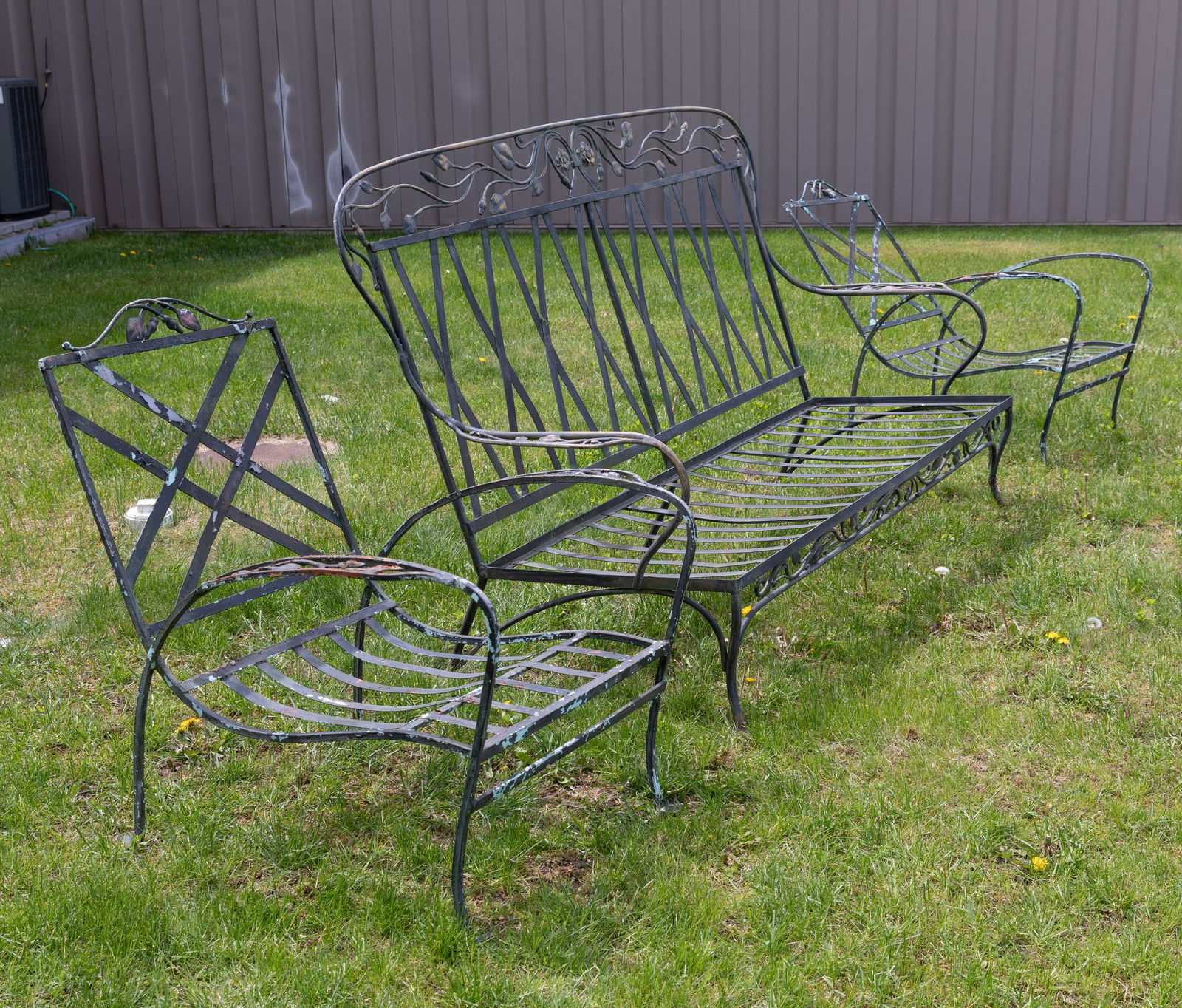 Salterini - Love Seat & Lounge Chairs (1 of 3)