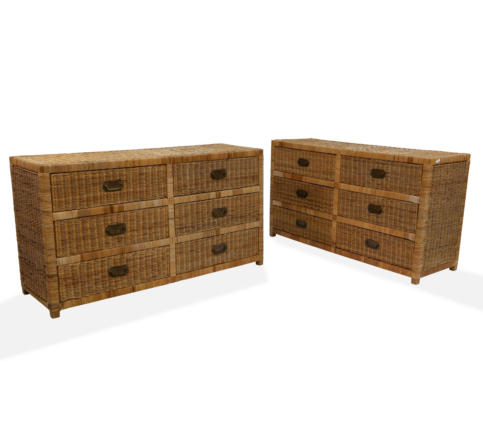 Bielecky Brothers Style - Rattan Dressers (1 of 4)