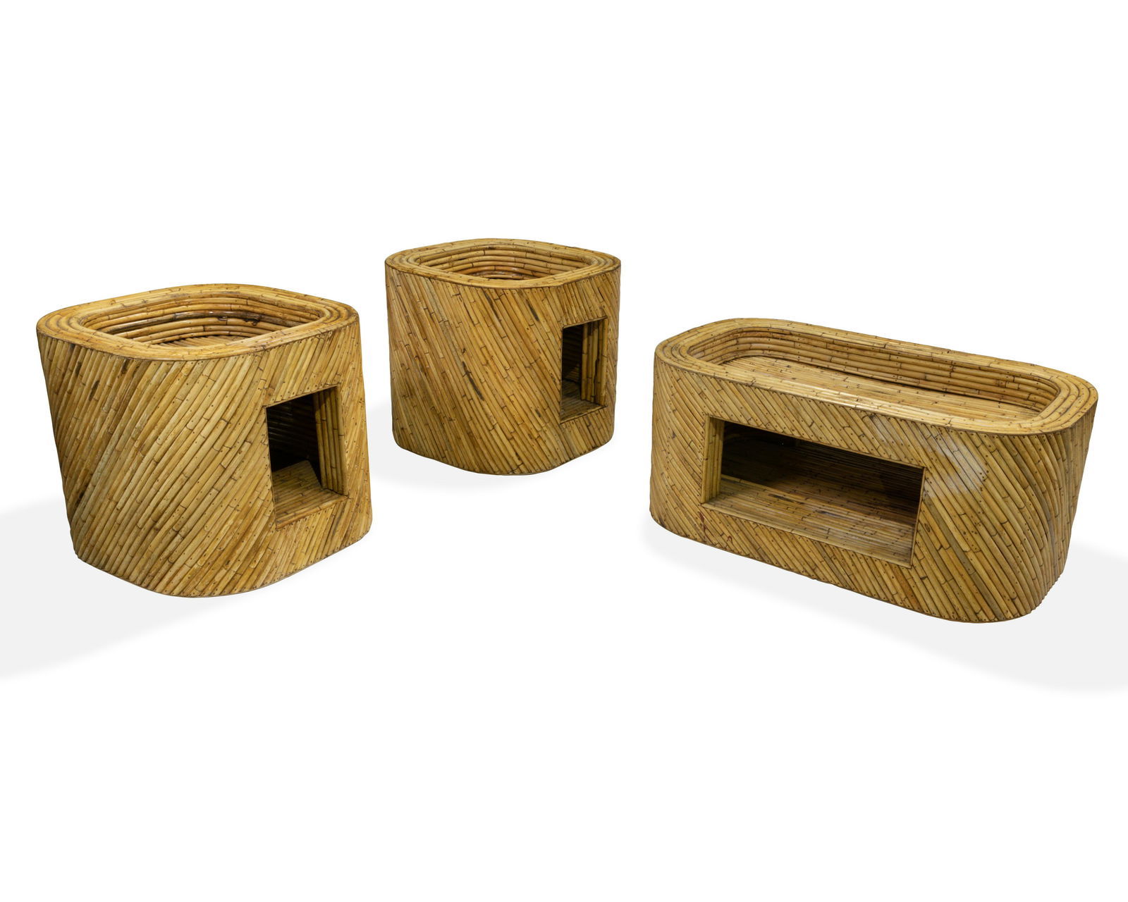 Gabriella Crespi Style - Rattan Tables (1 of 3)